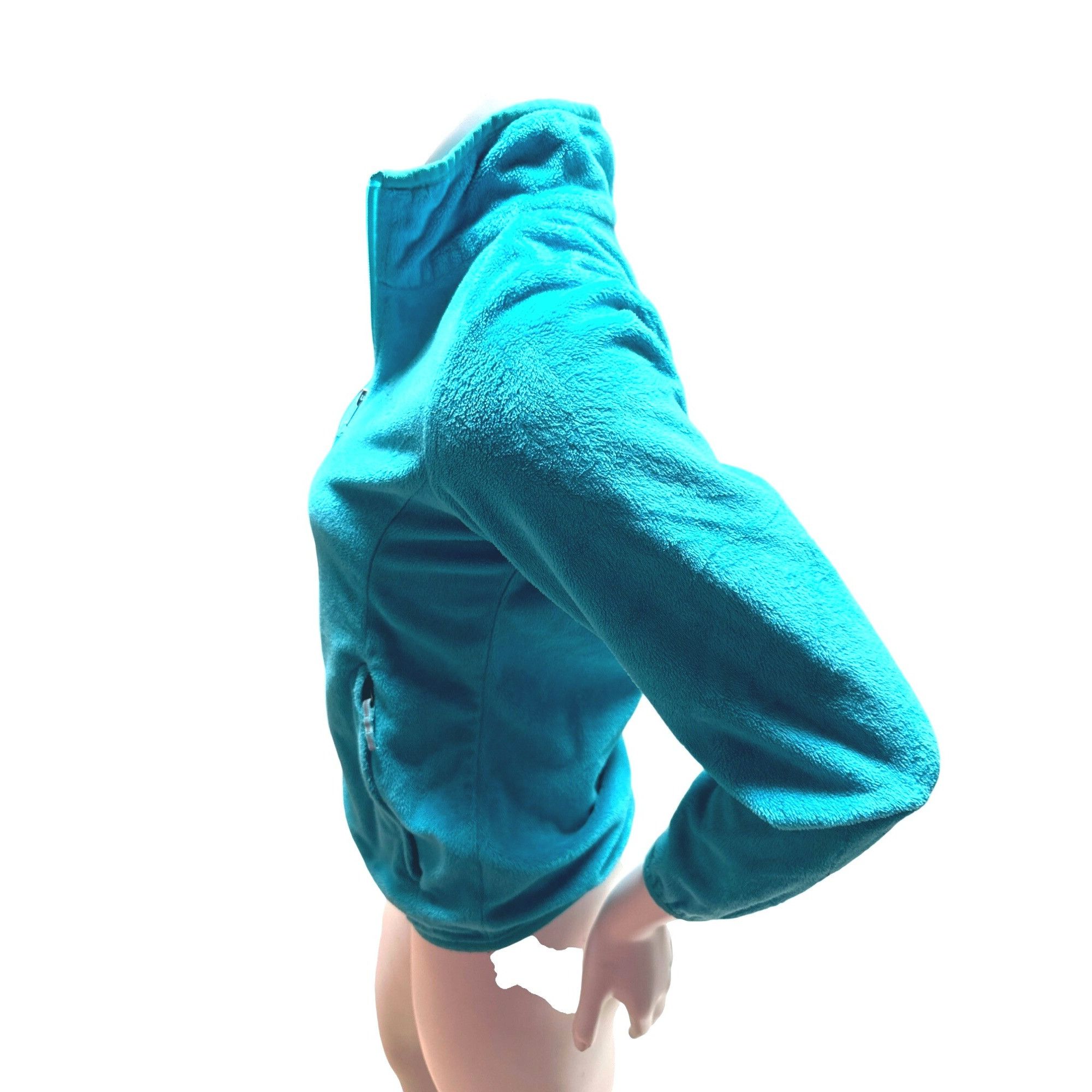Columbia Columbia Juniors Womens Fleece Jacket Size S Full Zip Turquo Size S / US 4 / IT 40 - 2 Thumbnail