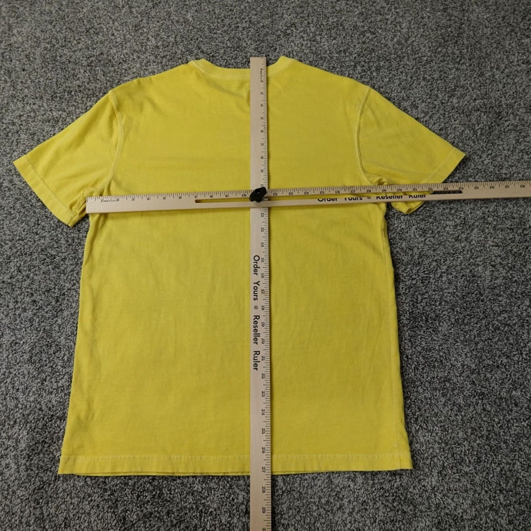 American Eagle Outfitters American Eagle Shirt Mens Small Yellow Logo Preppy Casual Lightweight Cotton AEO Size US S / EU 44-46 / 1 - 6 Thumbnail
