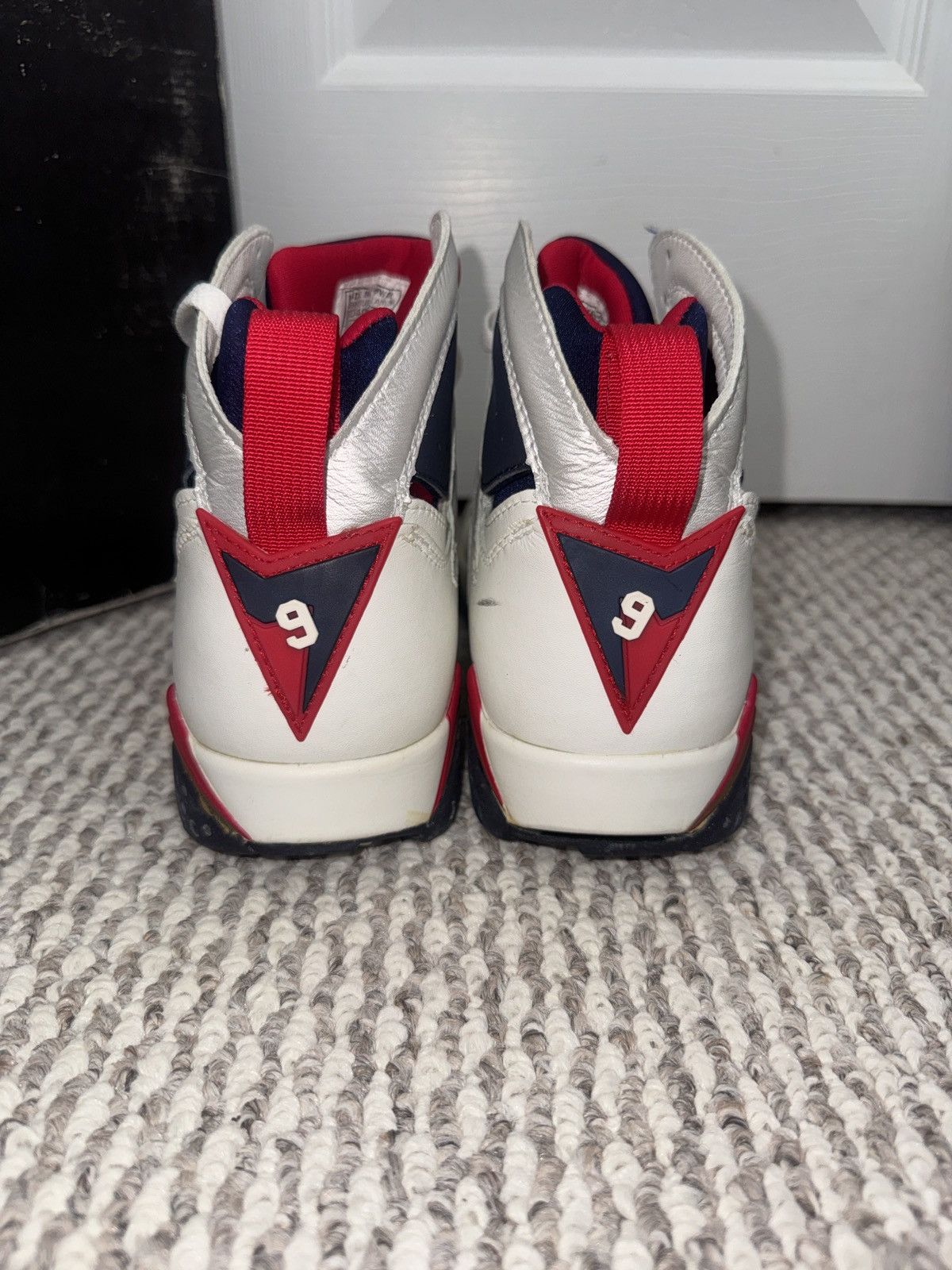 Nike NIKE AIR JORDAN 7 OLYMPIC US8.5 NEW IN BOX - 1992 Vintage Size US 8.5 / EU 41-42 - 4 Thumbnail