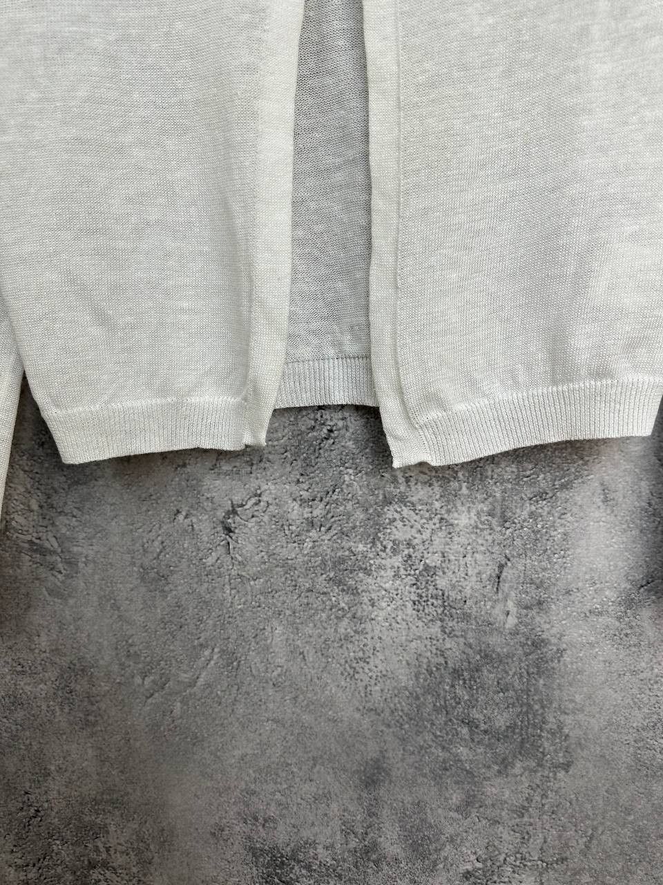 Peserico Peserico PME Linen Cotton Cropped Cardigan Lightweight Size XS / US 0-2 / IT 36-38 - 7 Thumbnail