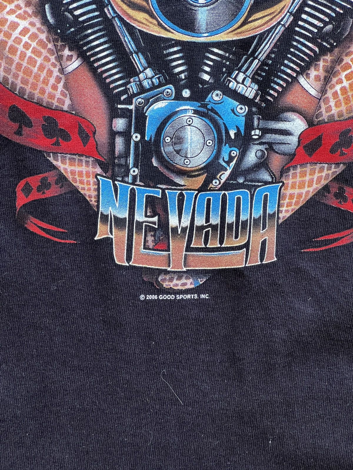 Harley Davidson Vintage 2006 Panhead Laughlin Ace Biker Girl Tee XL Size US XL / EU 56 / 4 - 6 Thumbnail