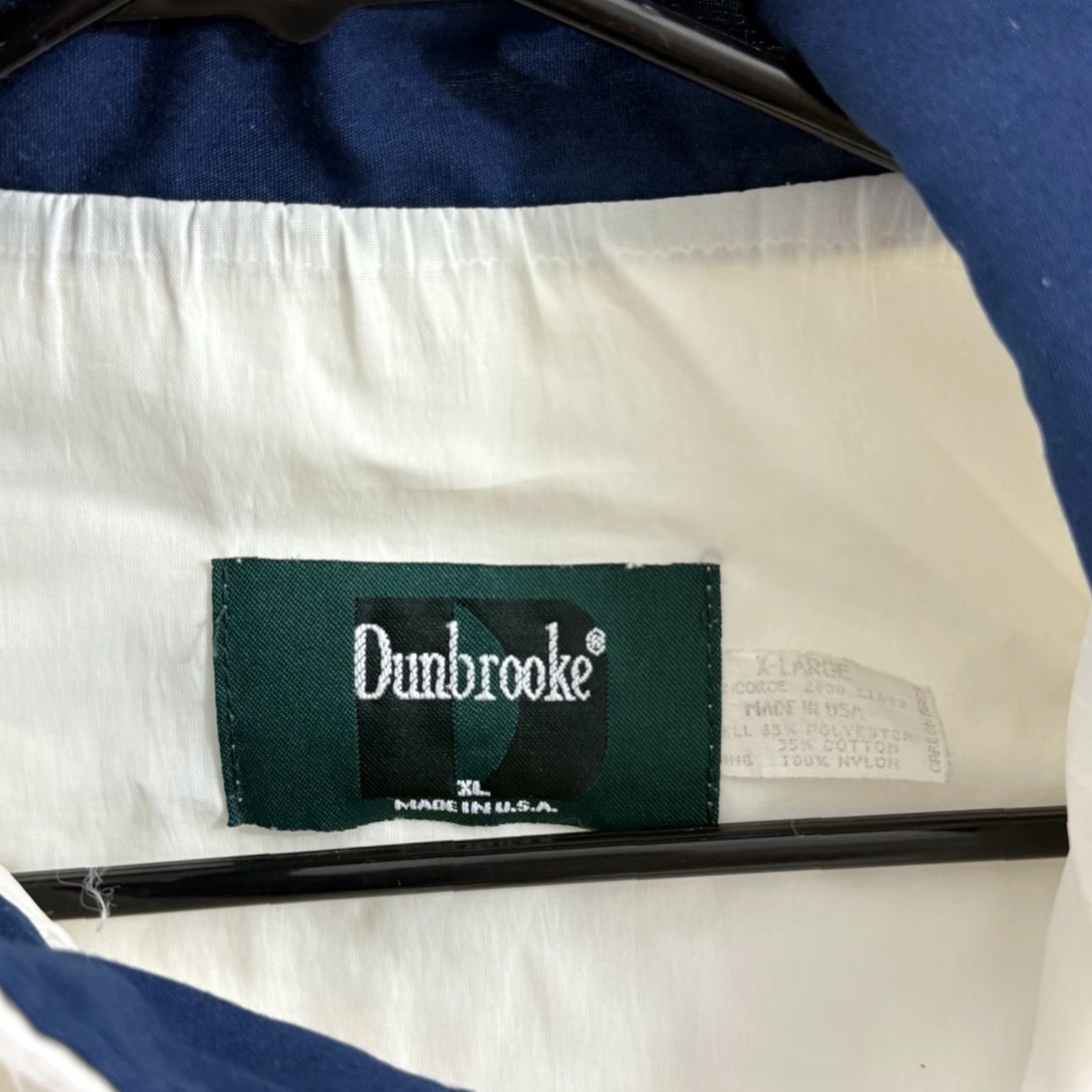Dunbrooke VINTAGE Dunbrooke Jacket Mens XL Charlestown Races 90s Windbreaker Zip Outdoor Size US XL / EU 56 / 4 - 6 Thumbnail