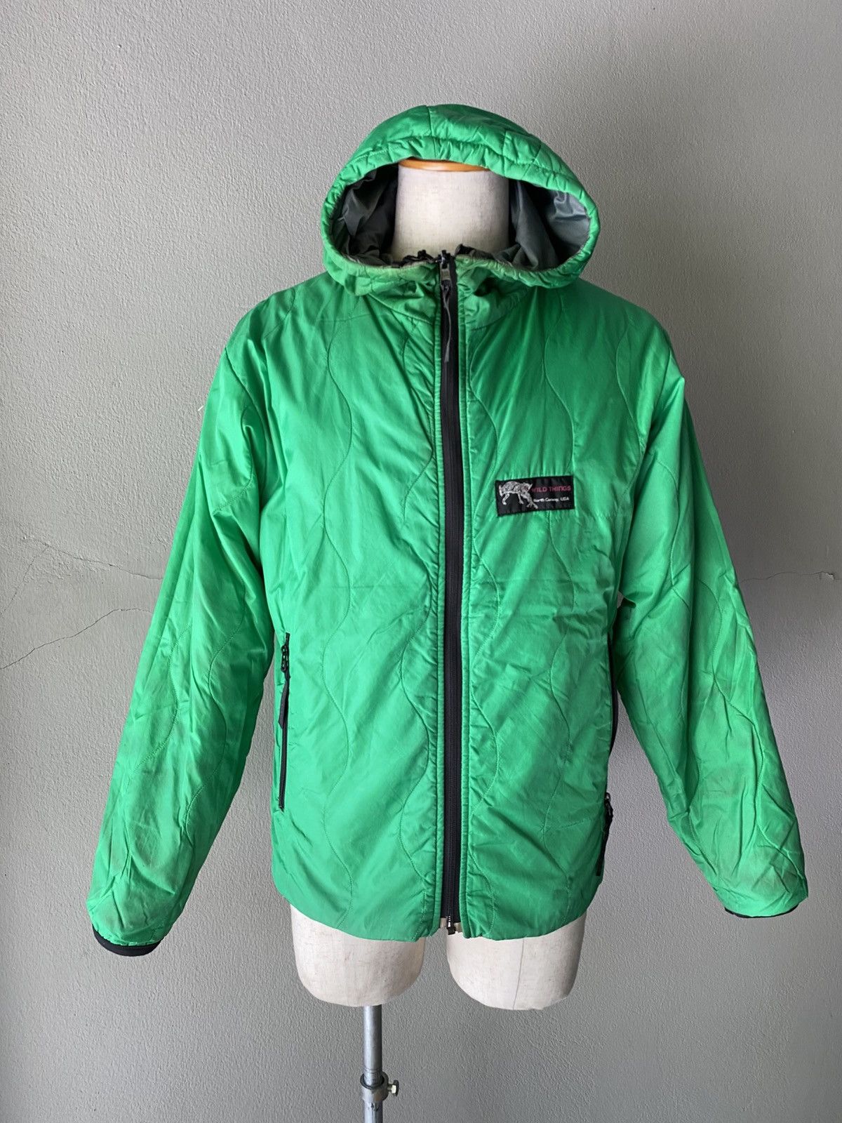 Wild Things WILD THINGS Reversible Hoodie Dark Green/Light Green Size US M / EU 48-50 / 2 - 3 Thumbnail