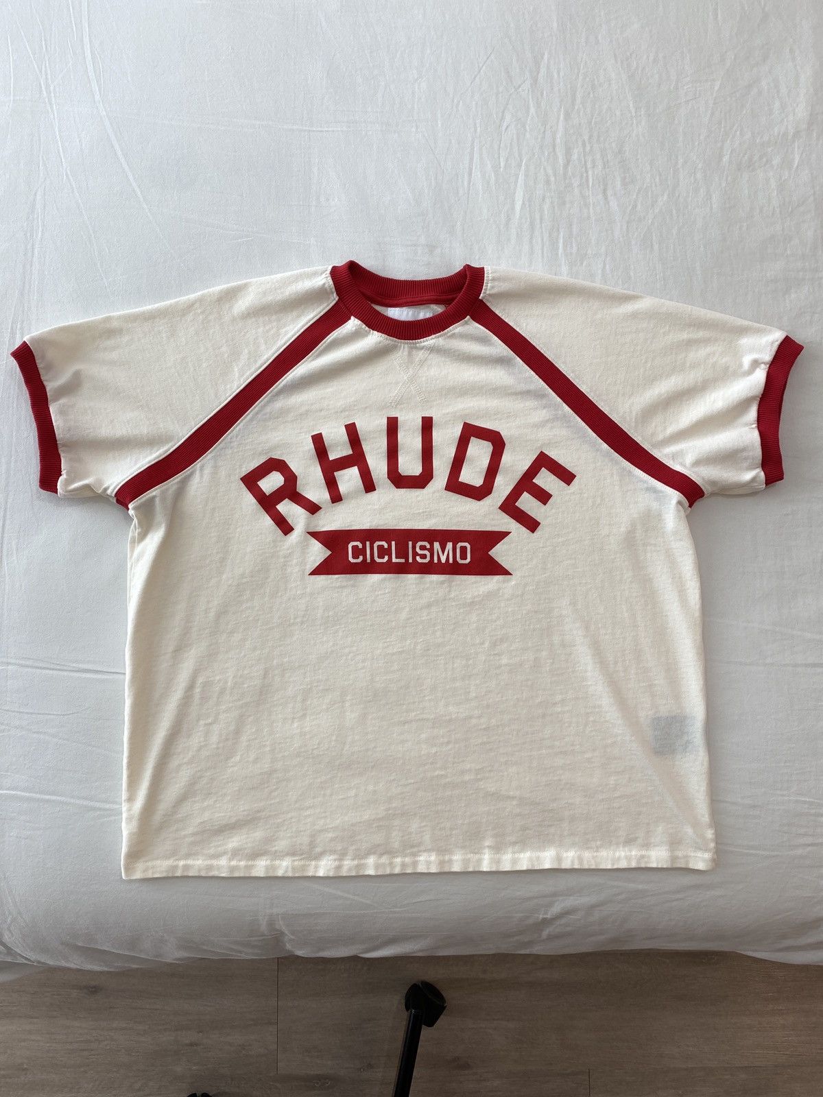 Rhude Red Cyclin Ciclismo Ralgan Tee
