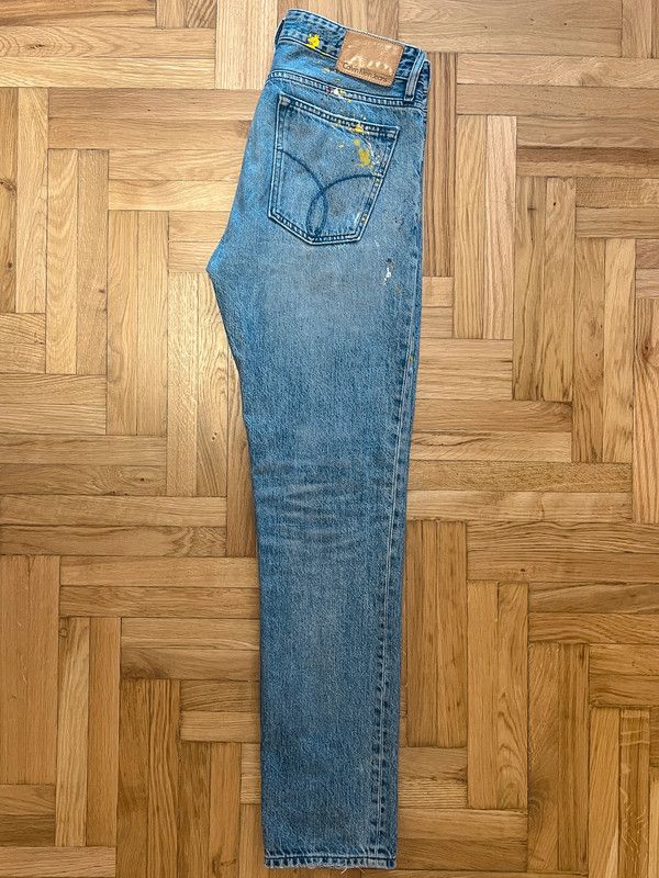 Calvin Klein Calvin Klein splatter jeans 31x32 Size US 31 - 3 Thumbnail