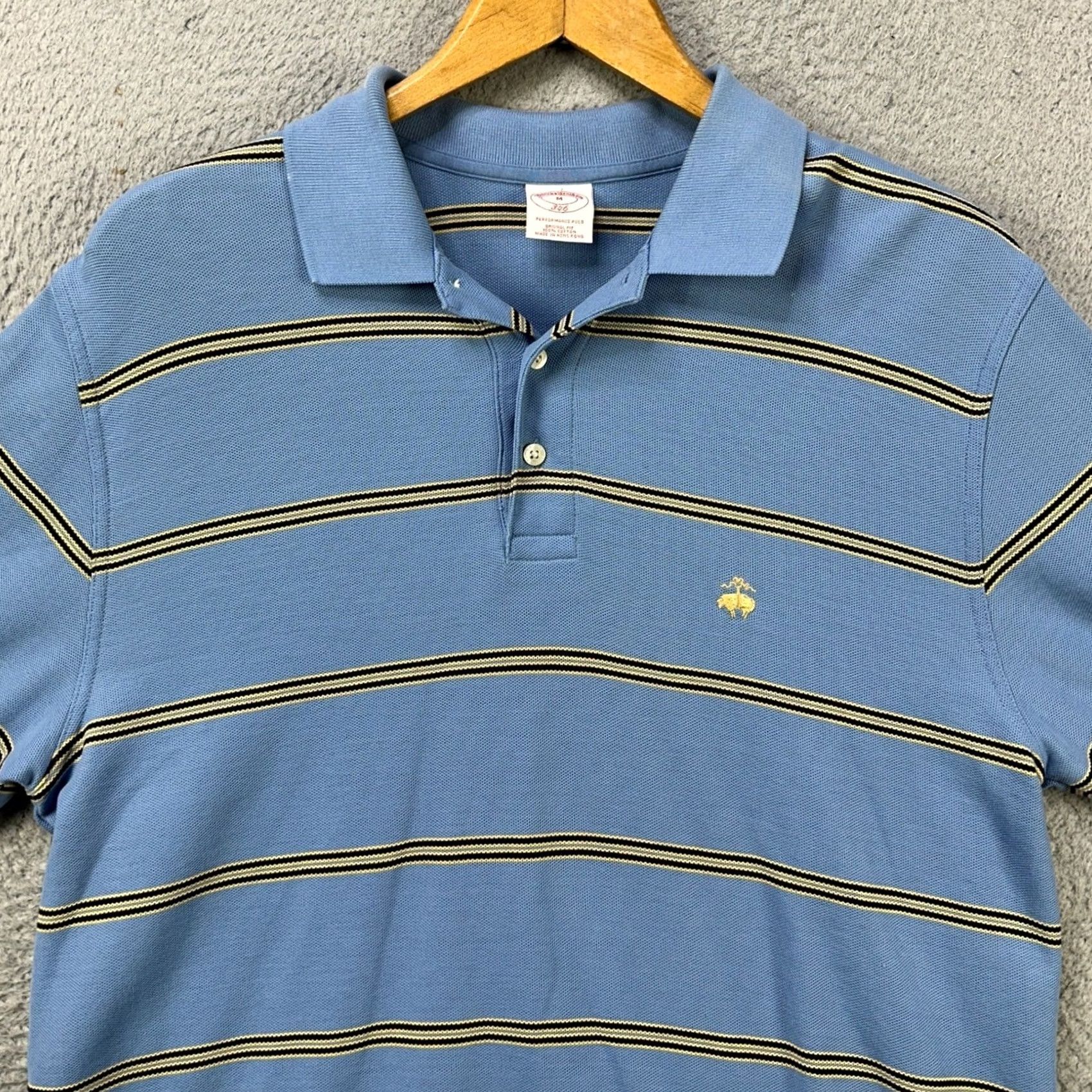 Brooks Brothers Brooks Brothers 346 Shirt Performance Polo Mens Medium Blue Rugby Long Sleeve Shirt Mens Medium Blue Rugby Long Sleeve Size US M / EU 48-50 / 2 - 2 Thumbnail