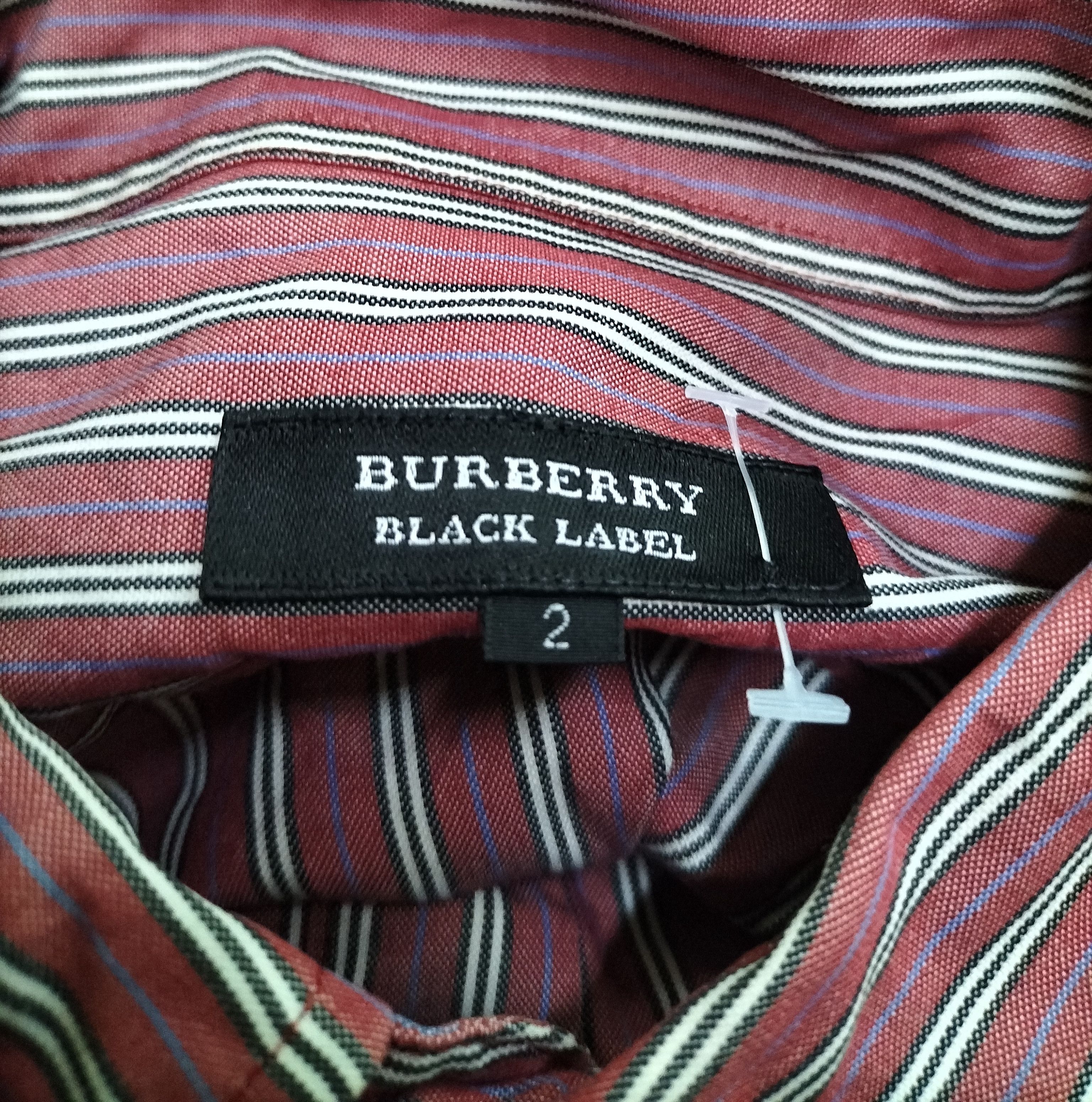 Burberry Burberry black label stripes button down shirt Size US M / EU 48-50 / 2 - 7 Thumbnail