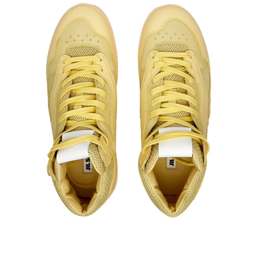 Jil Sander o1y1025 Hi-Top Sneakers in Yellow Size US 10 / IT 40 - 3 Thumbnail