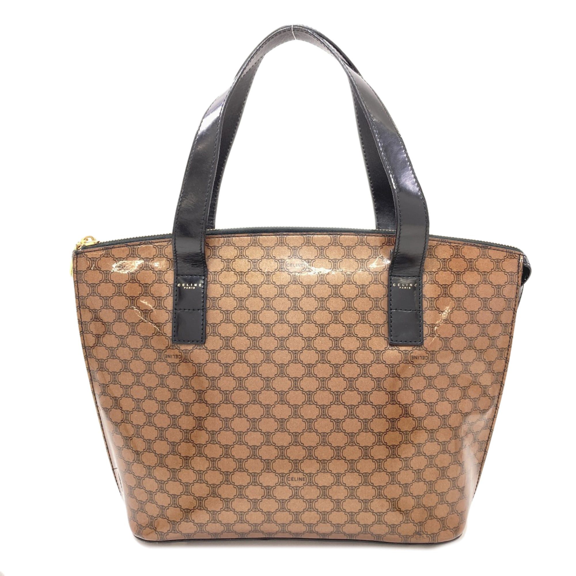 Celine Celine Macadam Tote Bag, Enamel, Women's CELINE Size ONE SIZE - 1 Thumbnail