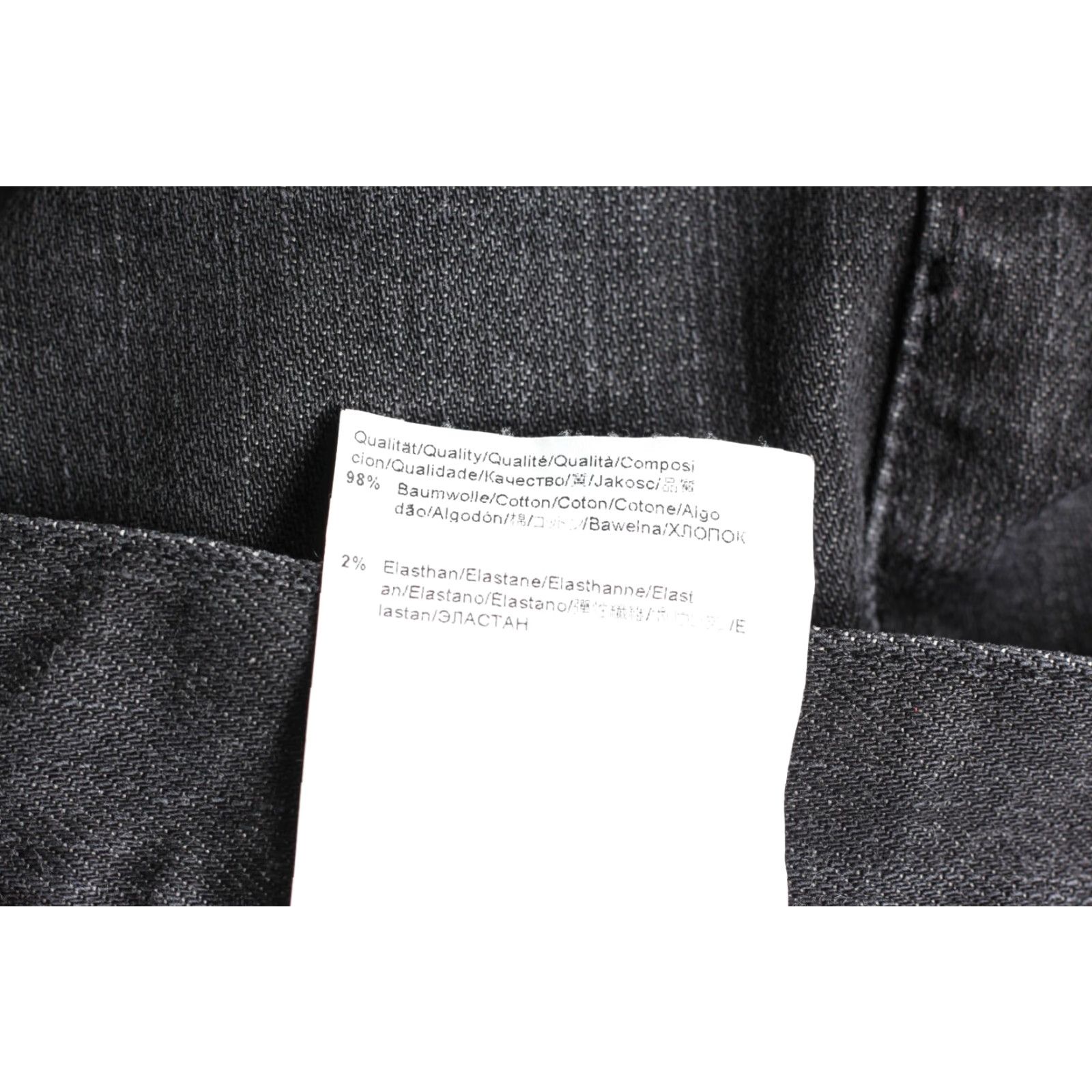 Hugo Boss HUGO BOSS Texas Stretch Regular Straight Jeans Men W34 L32 DZ4339 Grey Denim 5-Pocket Straight Rise Mid 10-12in Regular 34/32 xs Size US 34 / EU 50 - 8 Thumbnail