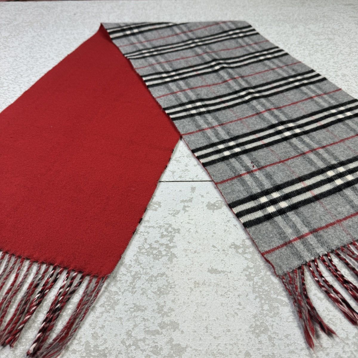 Burberry Vintage Burberry Checked Scarf / Muffler / Neckwear Size ONE SIZE - 5 Thumbnail