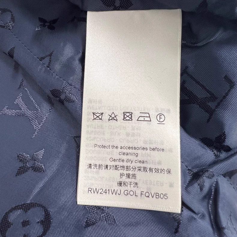 Other Louis Vuitton Diamond Print Single Breasted Badge Jacket Size XXS / US 00 / IT 34 - 5 Thumbnail