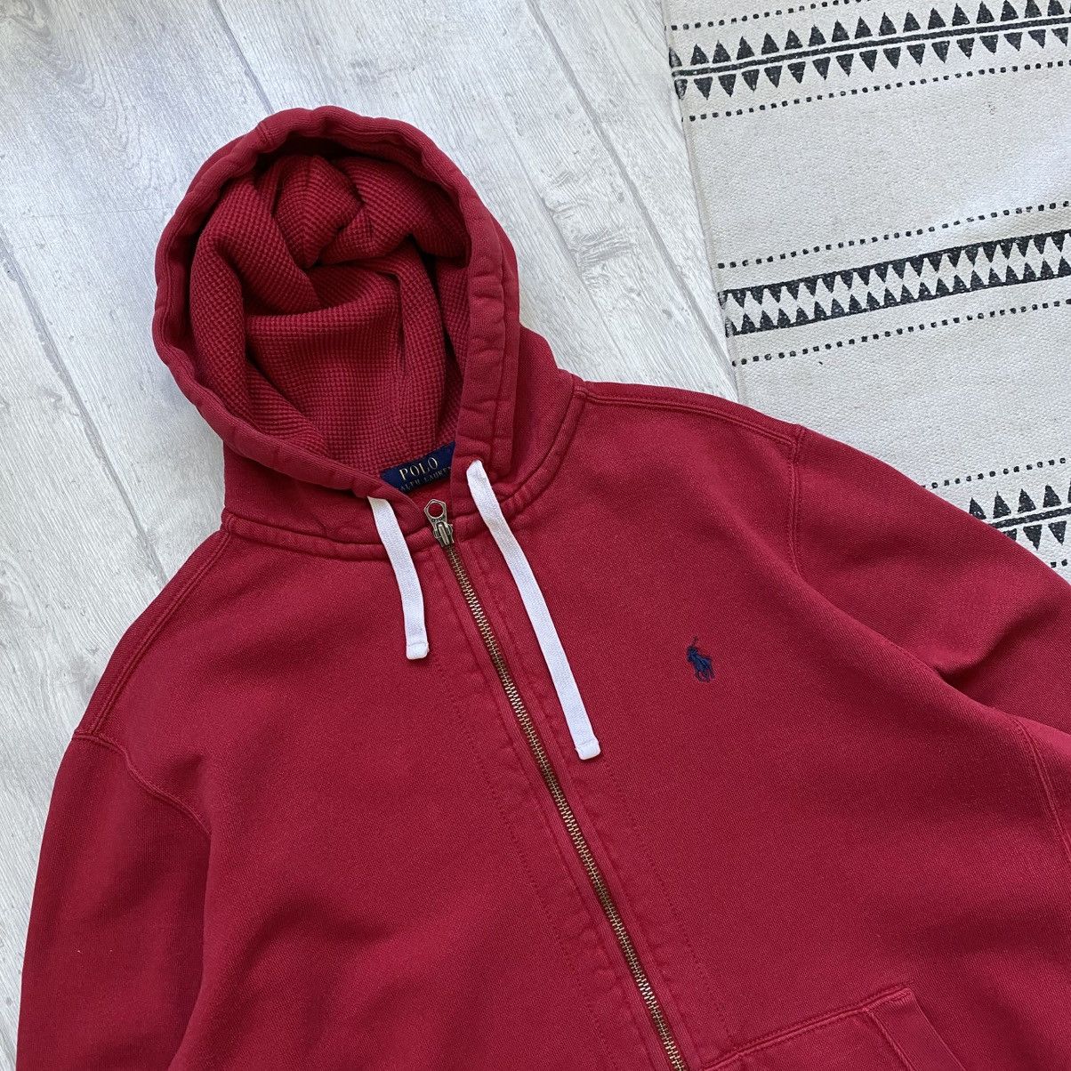 Polo Ralph Lauren 🌶️ Vintage Polo Ralph Lauren zip hoodie heavy Y2K Size US XL / EU 56 / 4 - 2 Thumbnail