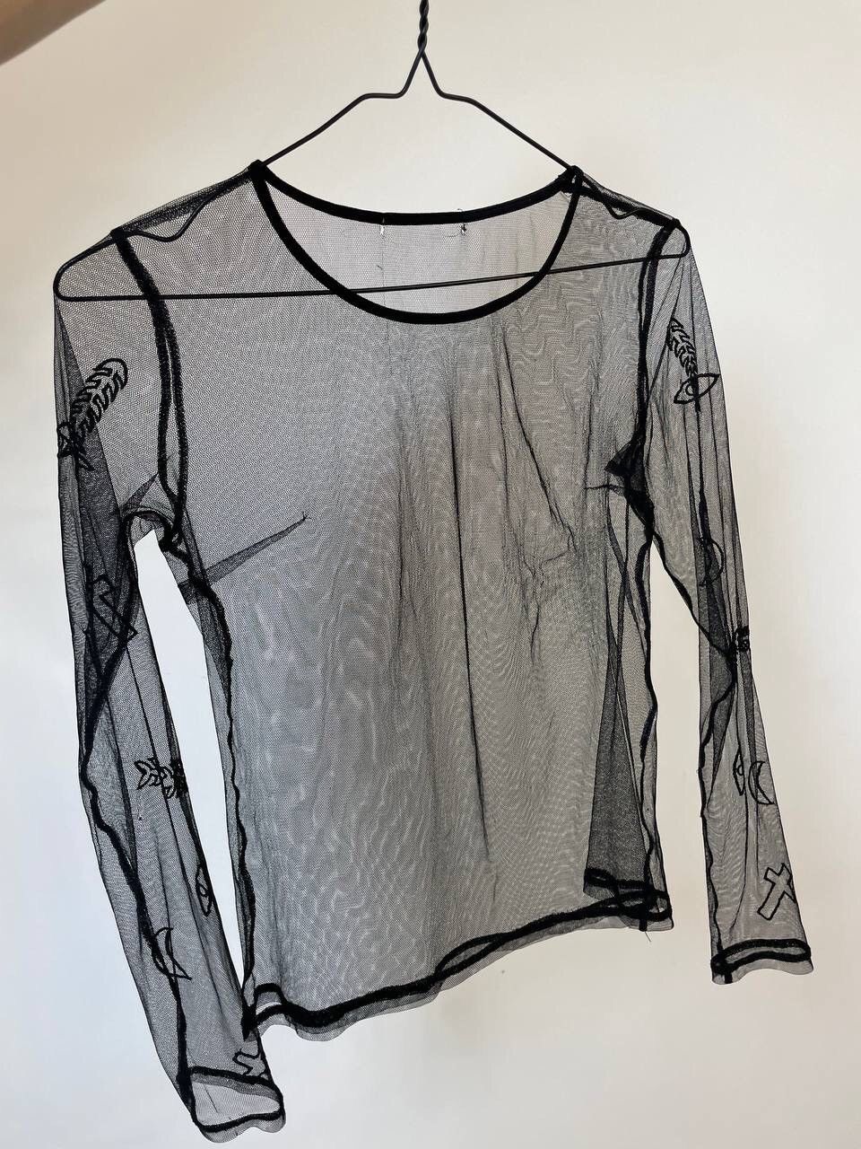 If Six Was Nine × Vintage Vintage Mesh Long Sleeve Size S / US 4 / IT 40 - 7 Thumbnail