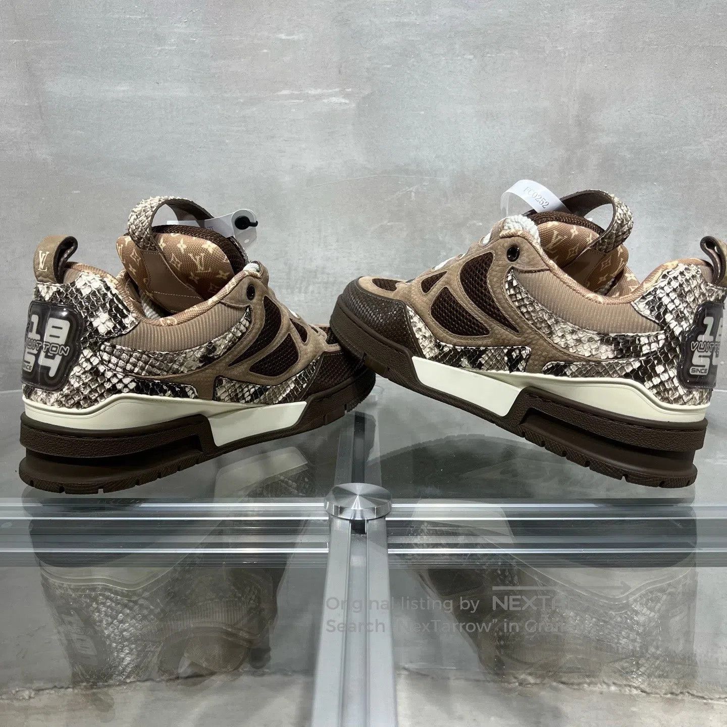 Louis Vuitton Louis Vuitton Skate Snake Pattern Board Shoes Size US 8 / EU 41 - 5 Thumbnail