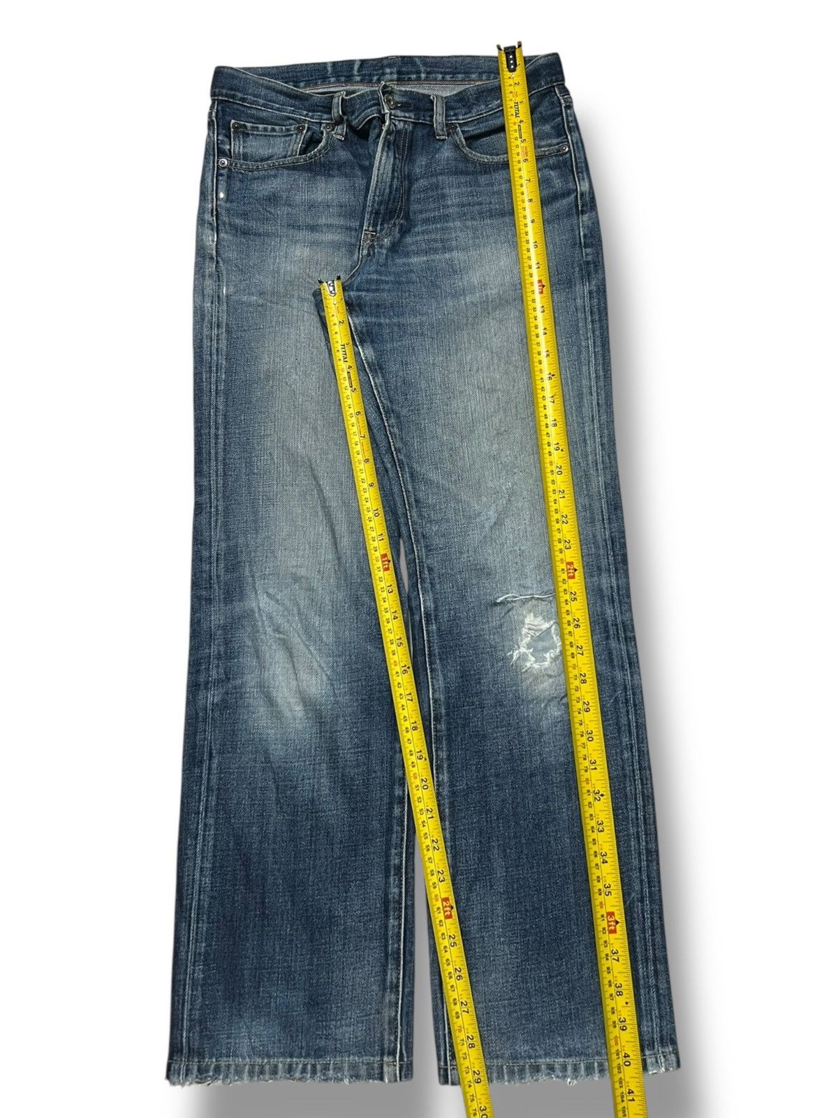 Vintage Uniqlo Japan - Faded Wash Jeans