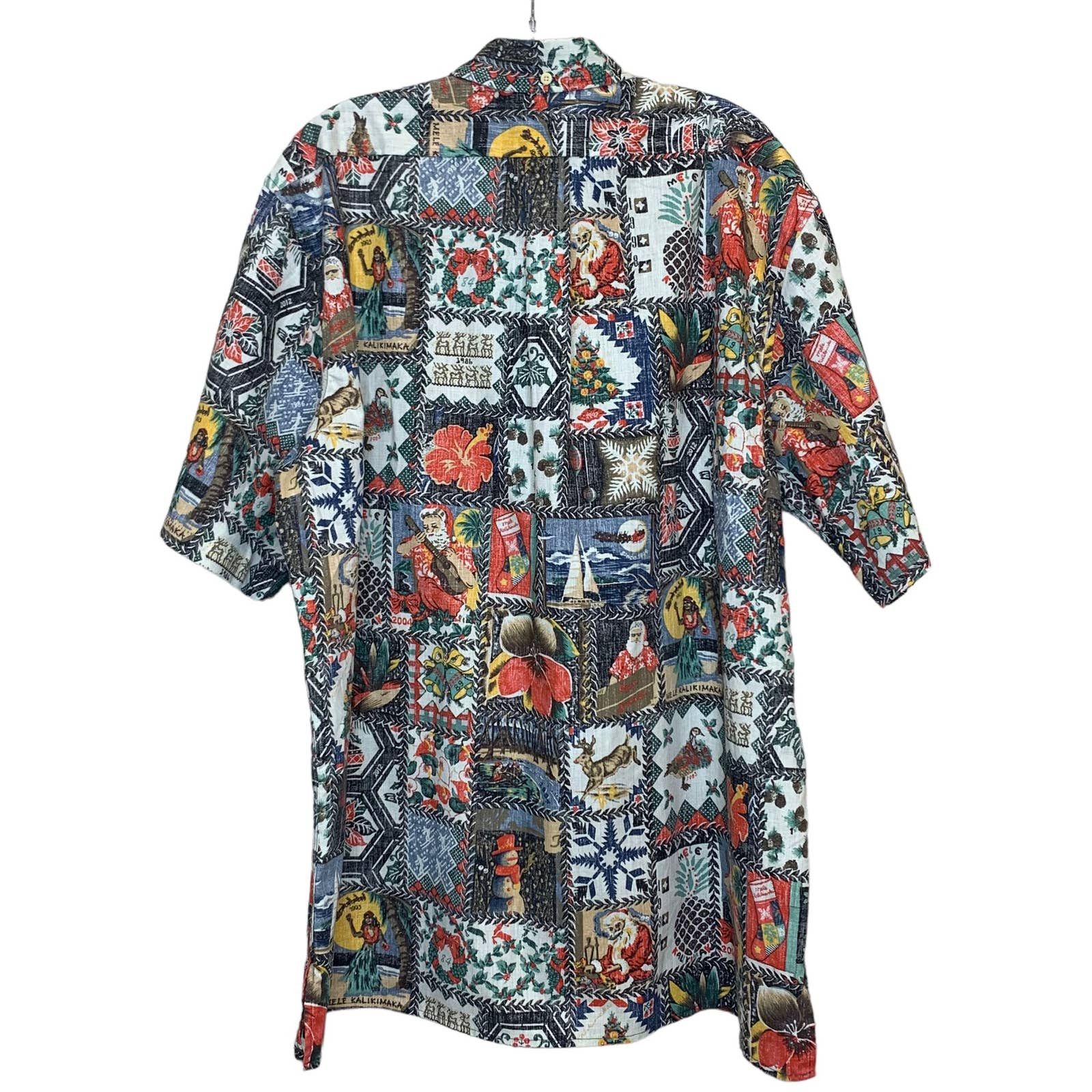 Reyn Spooner Reyn Spooner Mele Kalikimaka Hawaiian Shirt Christmas SZ XXL Size US XXL / EU 58 / 5 - 7 Preview