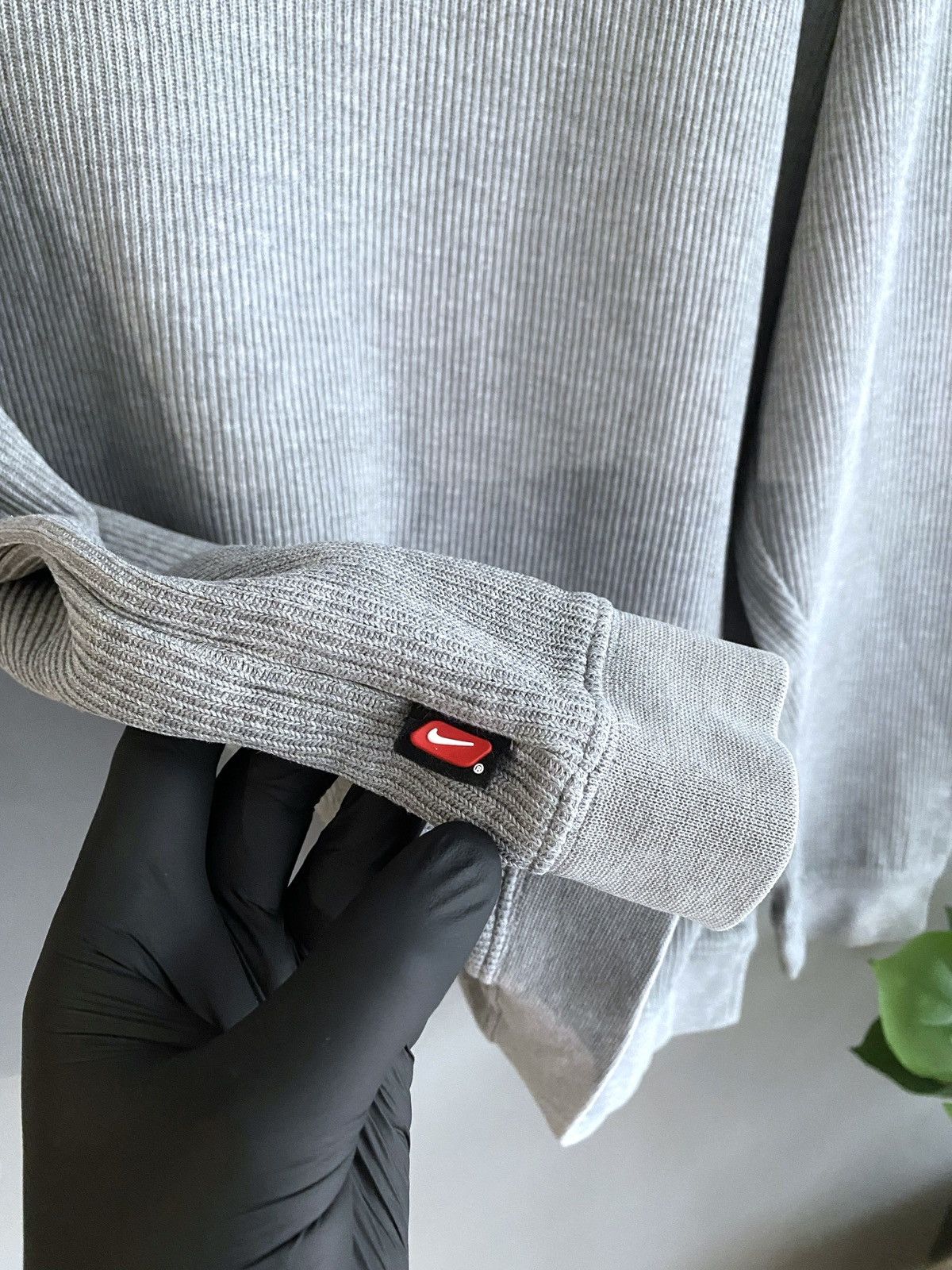 Nike × Vintage Nike Y2K Vintage Men's Grey Sweatshirts, Size L Size US L / EU 52-54 / 3 - 10 Thumbnail
