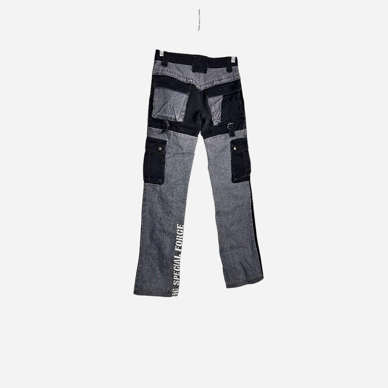 Hysteric Glamour Rare Hysteric Glamour Special Forces Cargo Pant Grey Black Size 26" / US 2 / IT 38 - 2 Thumbnail