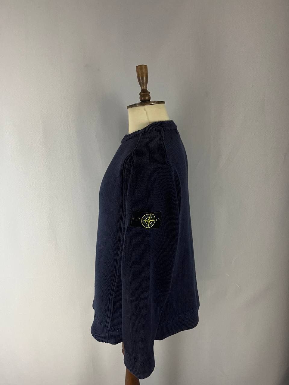 Stone Island Stone Island Heavy Sweater Navy Size US XL / EU 56 / 4 - 6 Thumbnail