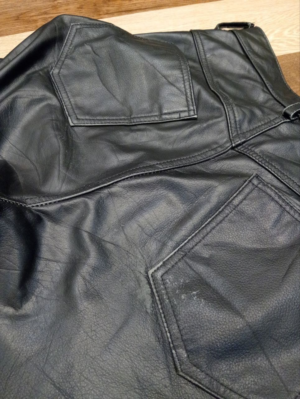 Leather JAPANESE BLACK LEATHER PANTS Size US 29 - 12 Thumbnail