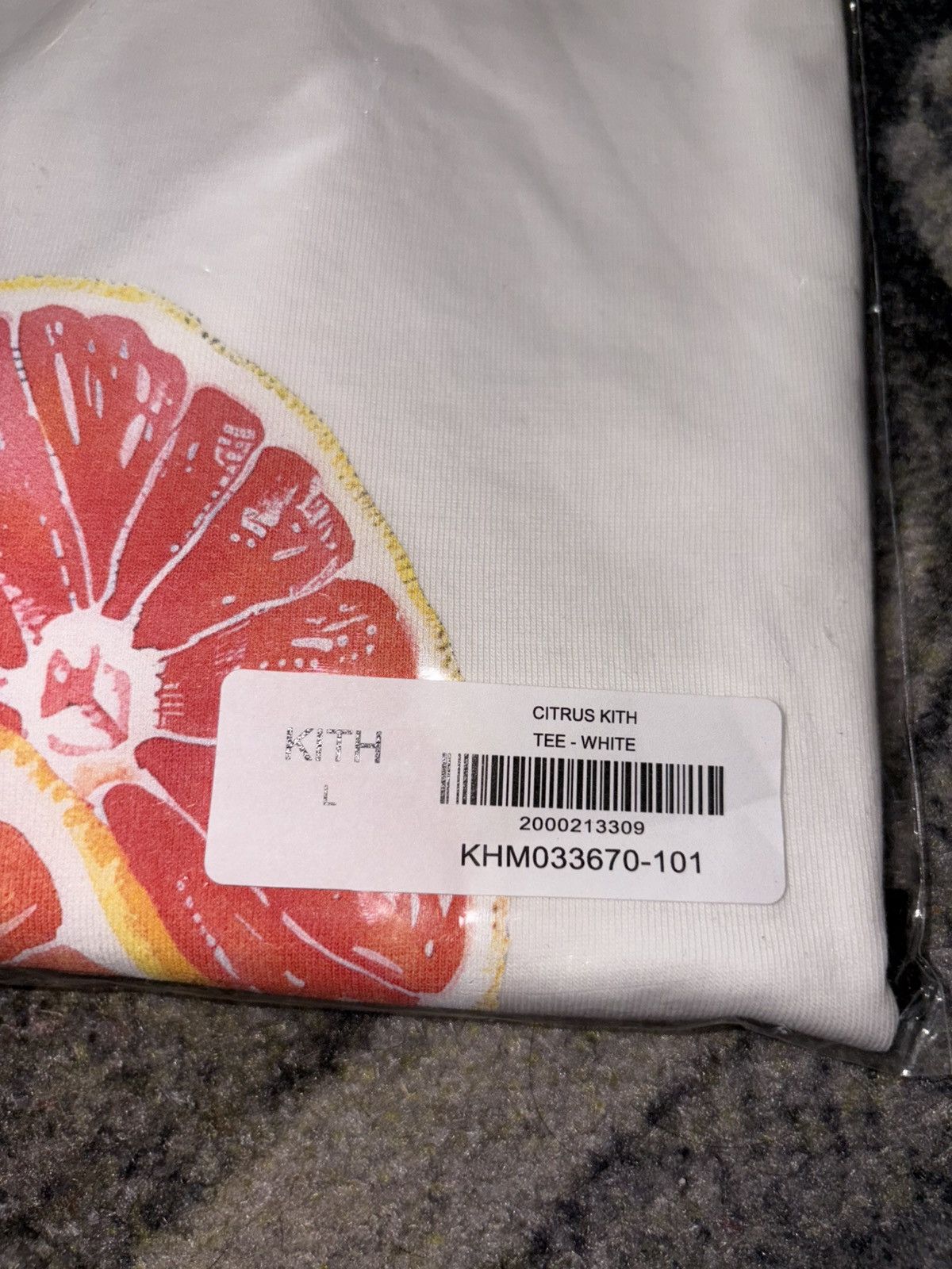 Kith Citrus Kith Tee White Size US L / EU 52-54 / 3 - 3 Thumbnail