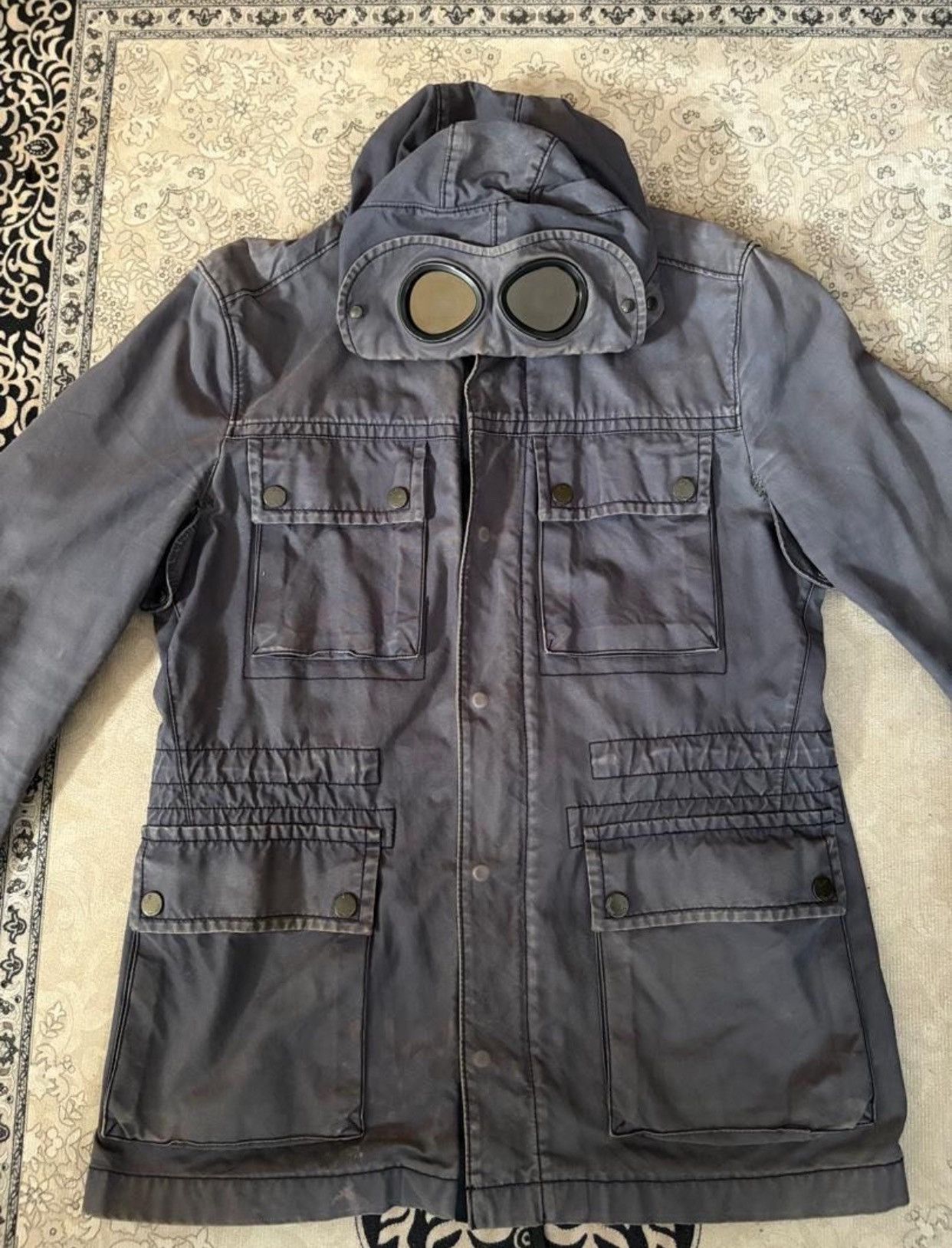 C.P. Company Vtg C.P. Company Mille Miglia Goggle Jacket Massimo Osti L Size US L / EU 52-54 / 3 - 16 Thumbnail