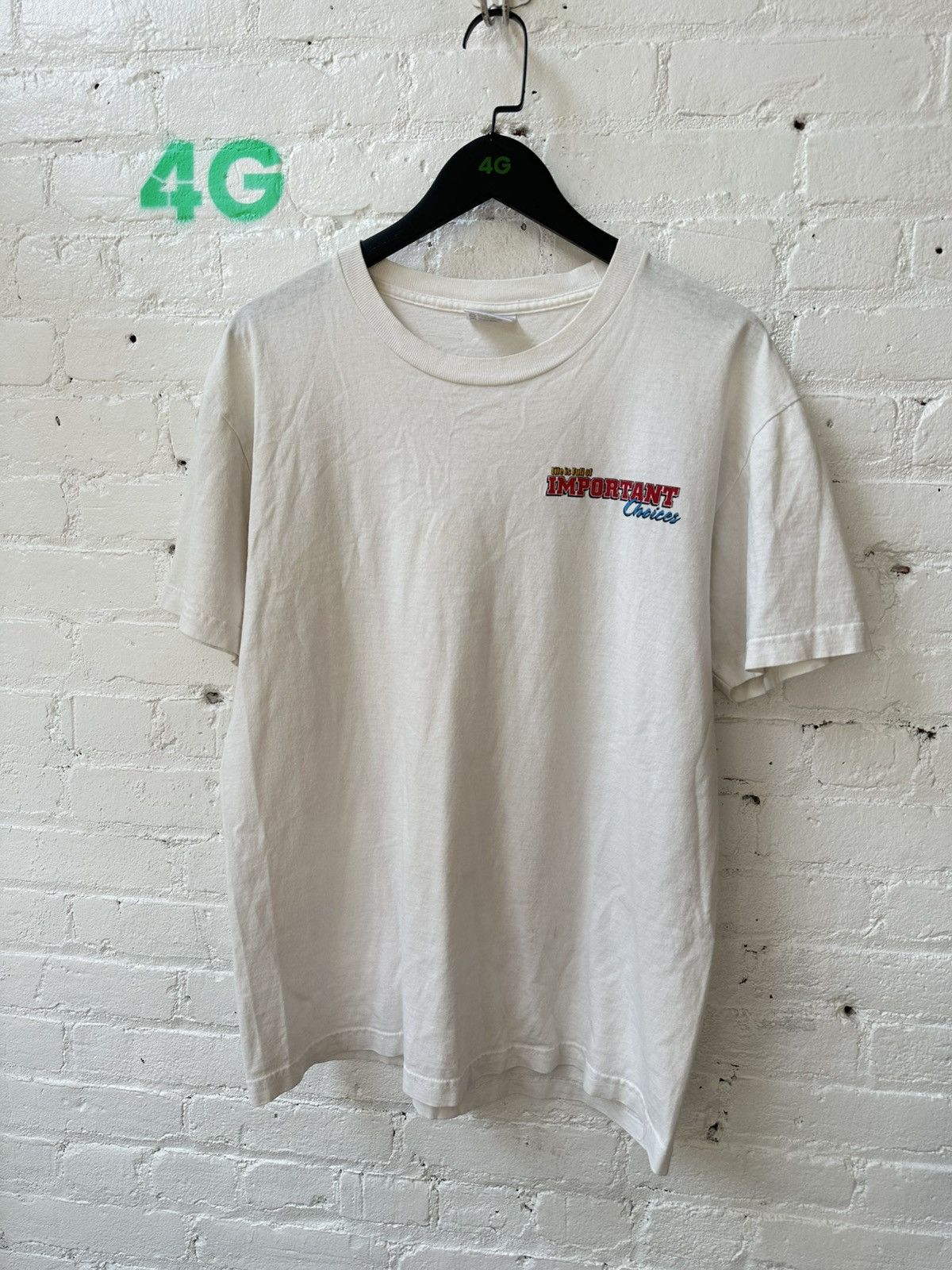 Vintage VINTAGE IMPORTANT CHOICES PERVERTED T Size US L / EU 52-54 / 3 - 3 Thumbnail