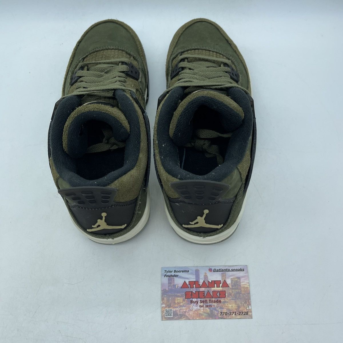 Jordan Brand Air Jordan 4 olive Size US 7 / EU 40 - 6 Thumbnail