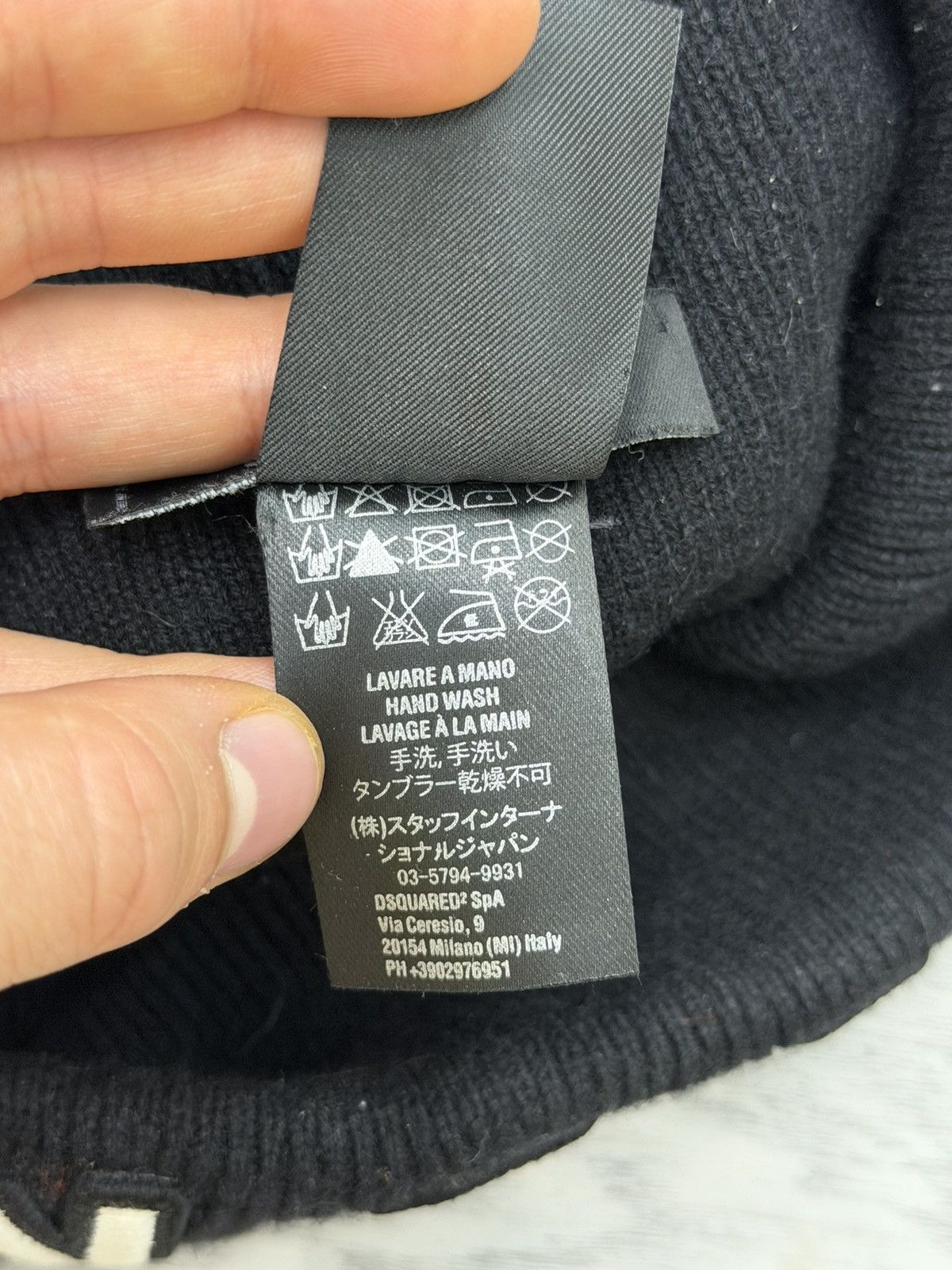 Dsquared2 Dsquared2 Icon Wool Knit Hat | Grailed