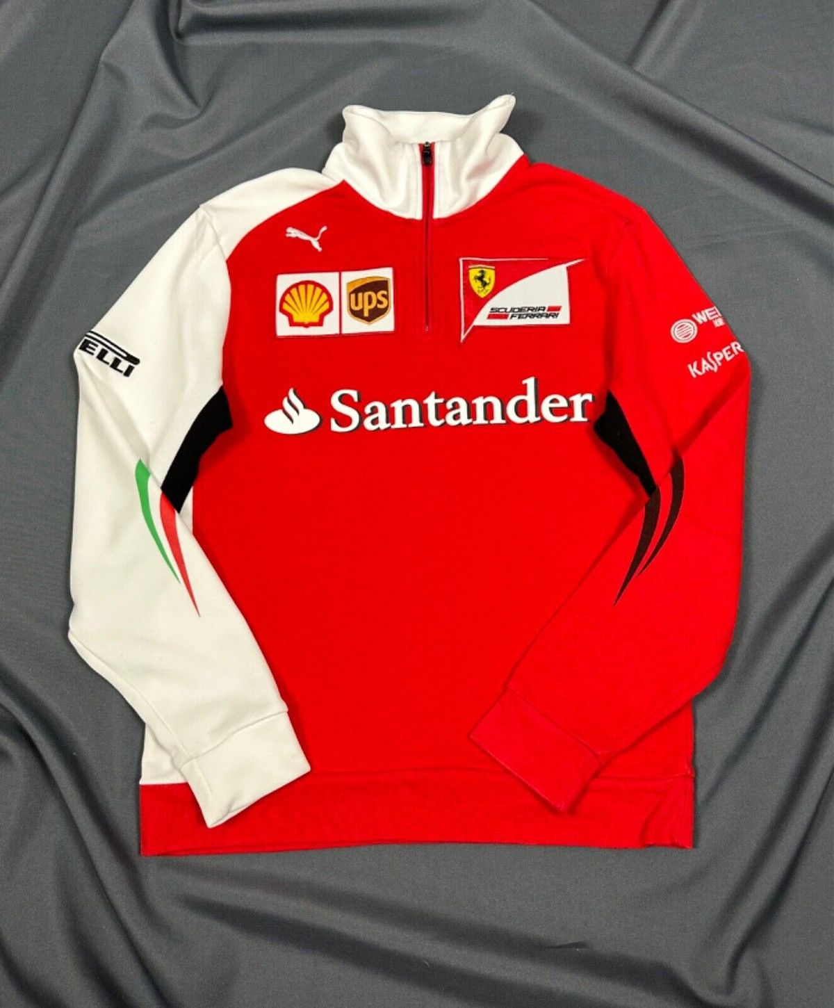 image of Ferrari Formula 1 Team Jacket Top Puma Small in Red, Men's