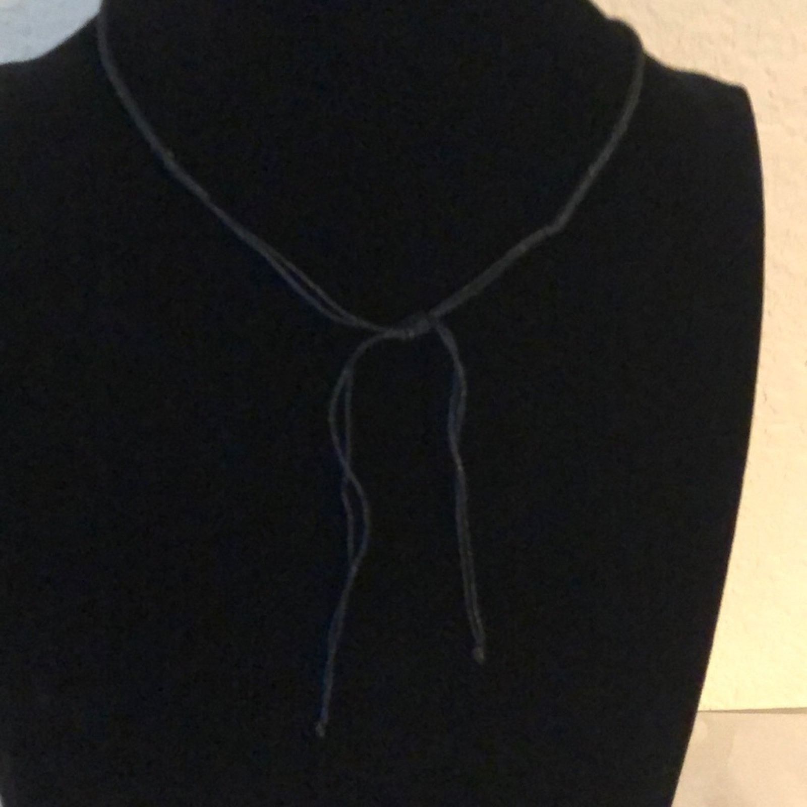 Other PU Leather Adjustable Cord with Ball Necklace Size ONE SIZE - 4 Thumbnail