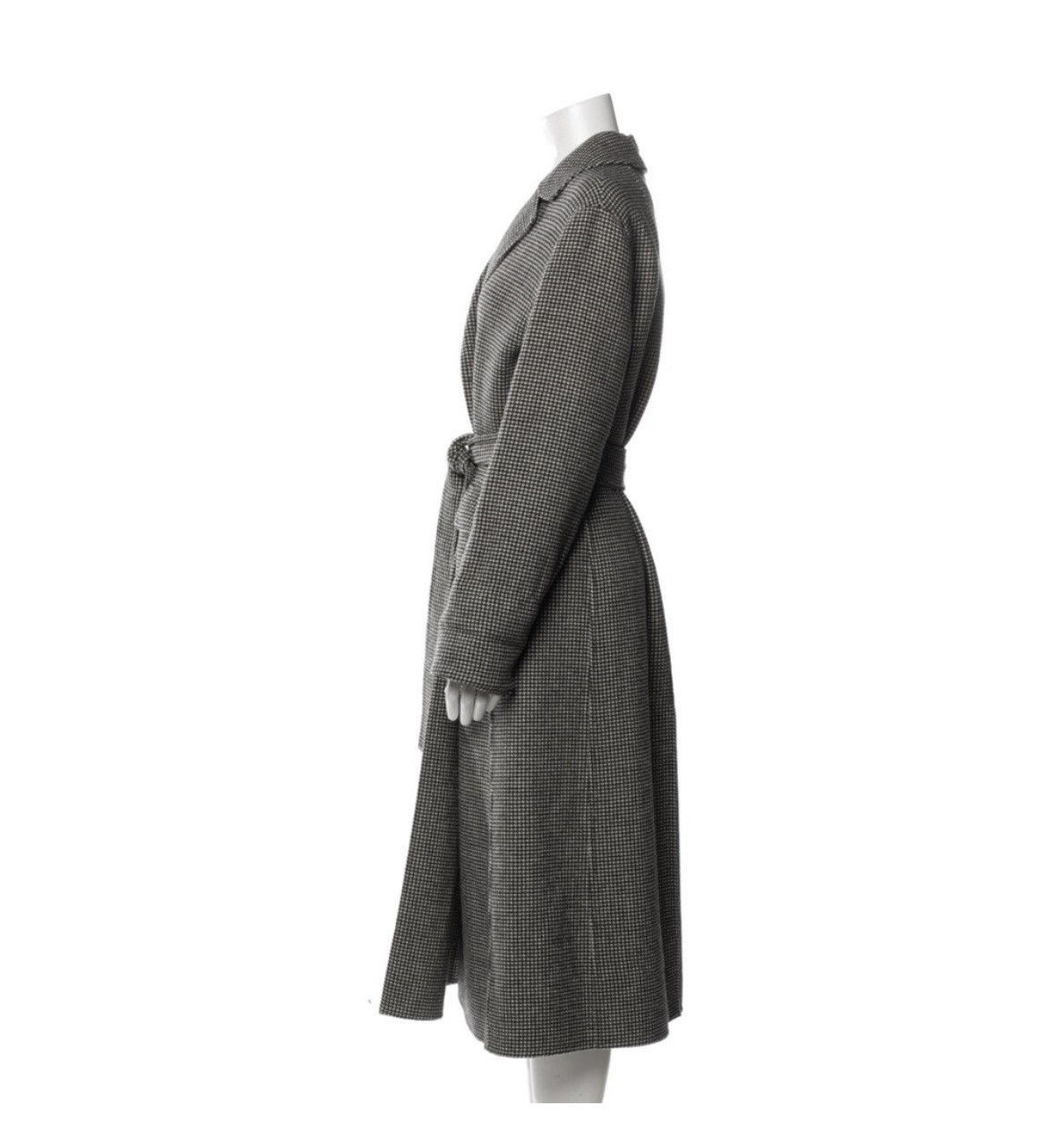 Max Mara S Max Mara Houndstooth Print Coat Size M / US 6-8 / IT 42-44 - 3 Thumbnail