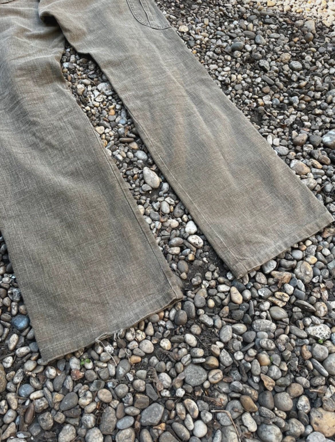 Dolce & Gabbana × Vintage AW2004 Dolce & Gabbana Grey Army Cargo Pants Size US 32 / EU 48 - 8 Thumbnail