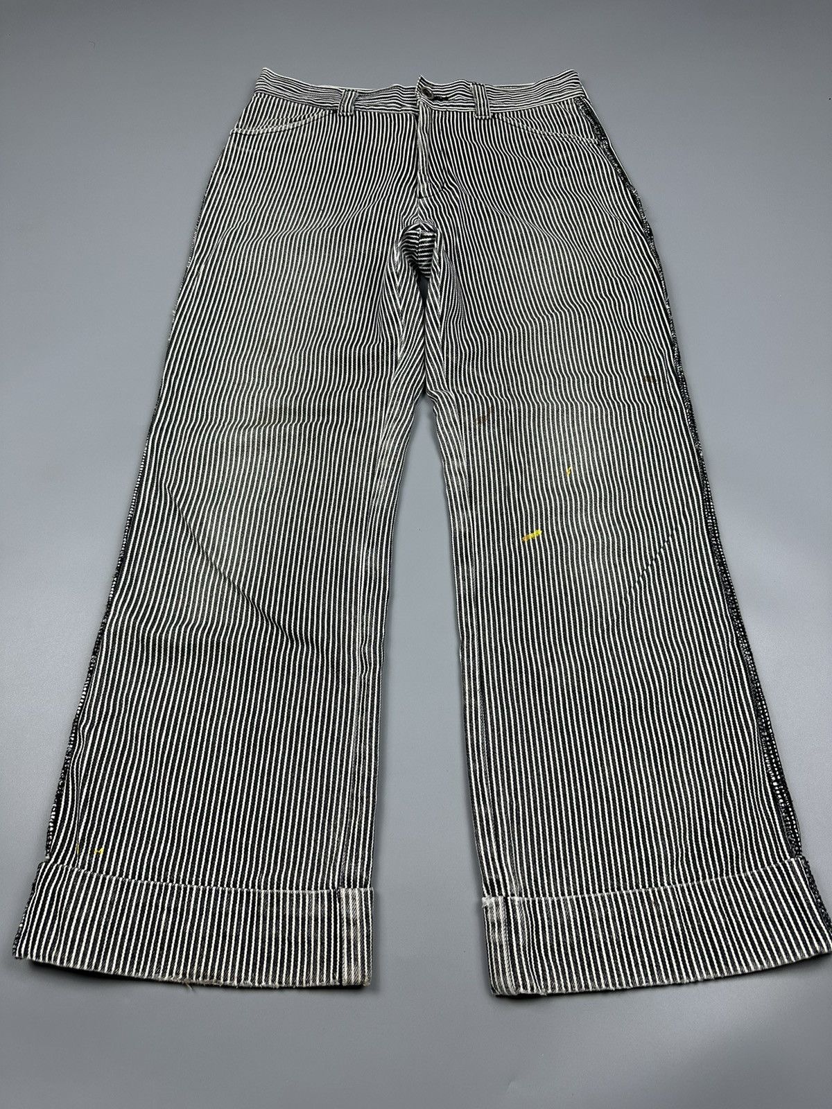 Comme des Garcons Vintage Comme des Garcons Tricot Stripes Pants Size US 31 - 3 Thumbnail