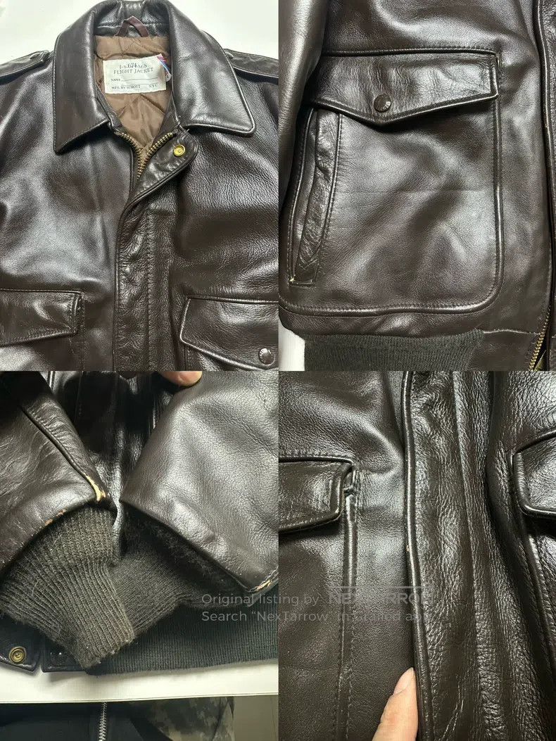 Schott Schott Heavy A2 leather jacket Size US S / EU 44-46 / 1 - 7 Thumbnail