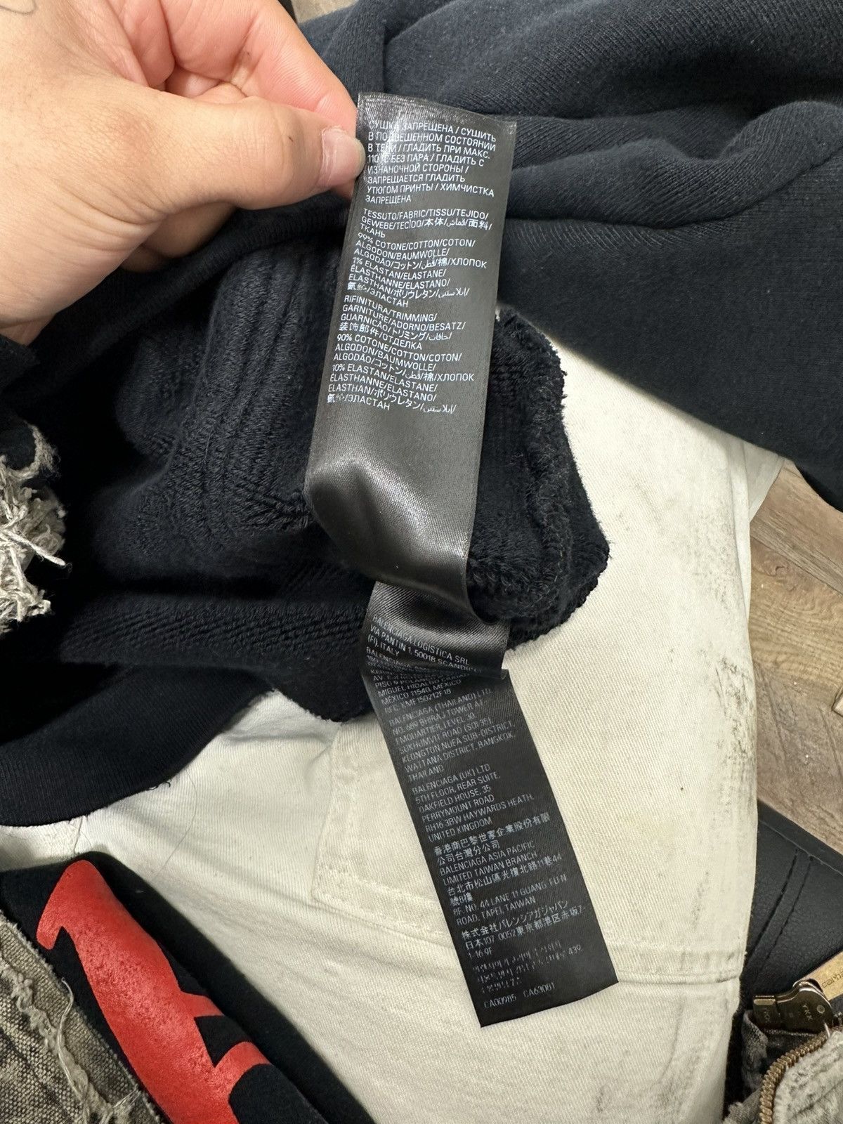 Balenciaga Balenciaga Heavy Darkwave Hoodie Size US M / EU 48-50 / 2 - 4 Thumbnail