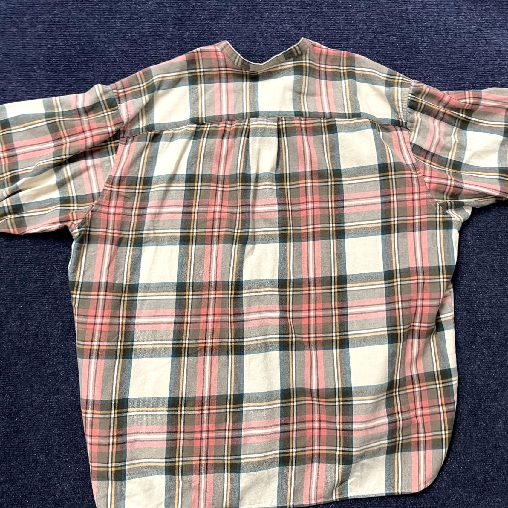 Eddie Bauer VINTAGE Eddie Bauer Shirt Womens XL Petite Pink Plaid Cotton Button-Up Long Sleeve Top Size XL / US 12-14 / IT 48-50 - 5 Thumbnail