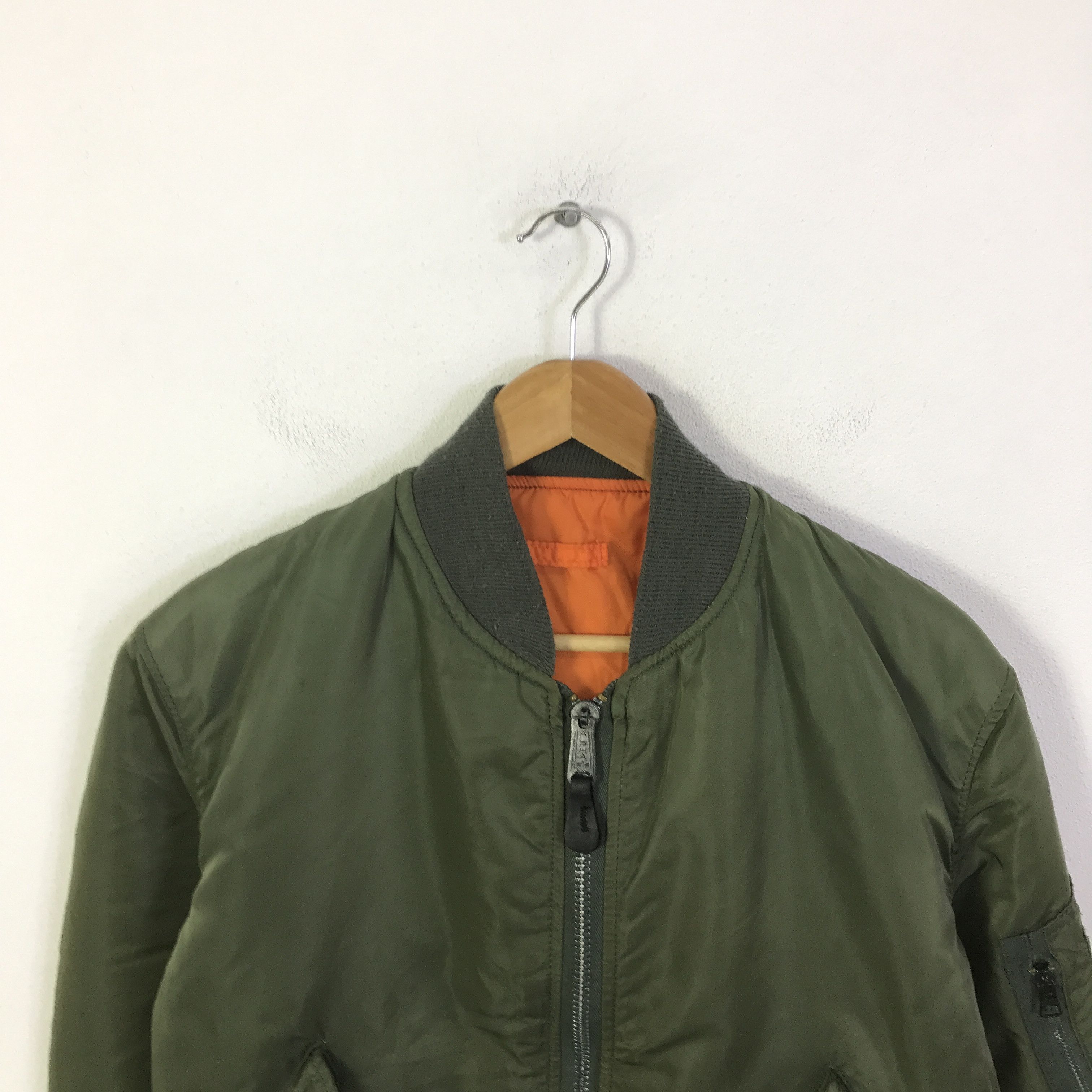 Alpha Industries Vtg alpha industries bombers Jacket K95B15 Size US L / EU 52-54 / 3 - 2 Thumbnail