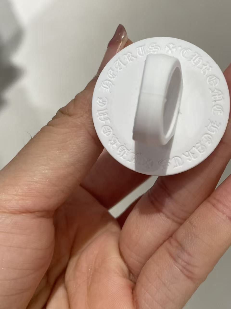 Chrome Hearts Chrome Hearts White Resin Pop Ring Size ONE SIZE - 8 Thumbnail