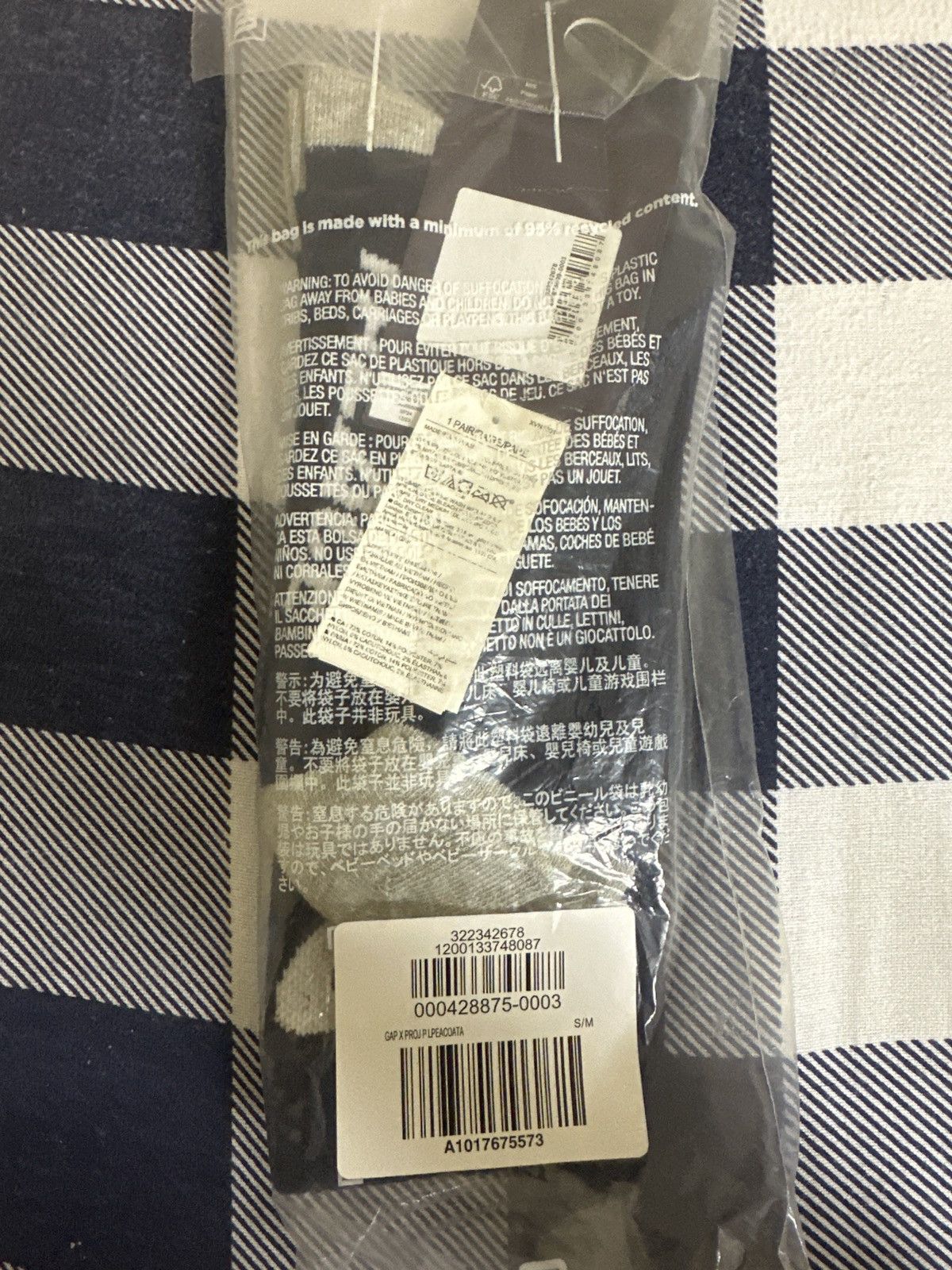 Palace Palace x Gap Crew Socks Size ONE SIZE - 2 Thumbnail