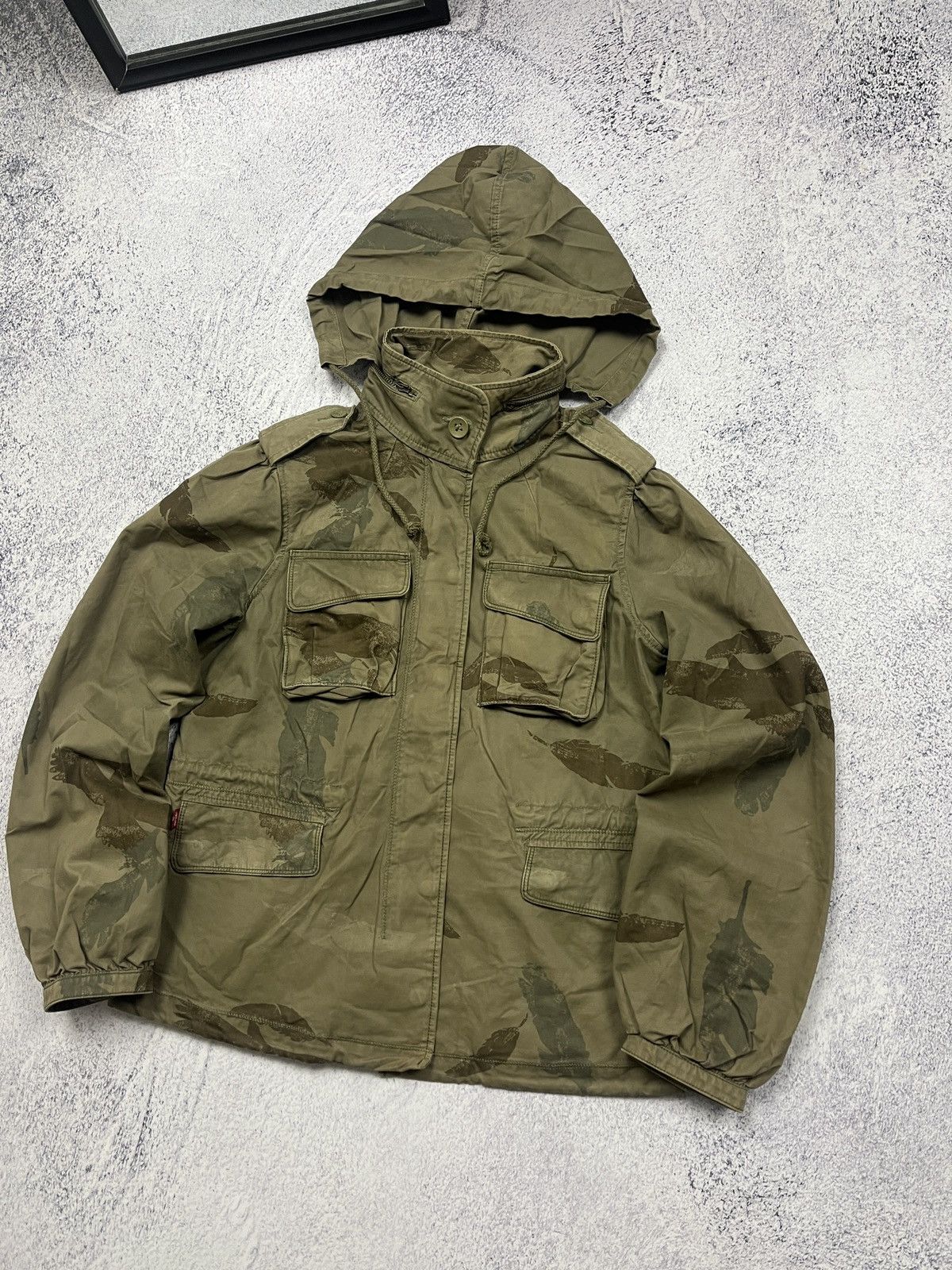 Levi's × Realtree Vintage Levis Real Tree Duck Camo M65 Military Jacket Rare Size S / US 4 / IT 40 - 4 Thumbnail