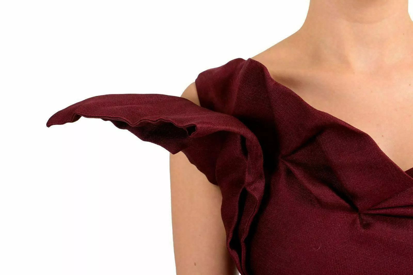 Dsquared2 Dsquared2 Silk One Shoulder Sheath Dress Size S / US 4 / IT 40 - 4 Thumbnail
