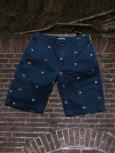 Barbour BARBOUR Shorts All Over Print Chino Embroidered Size US 32 / EU 48 - 1 Thumbnail