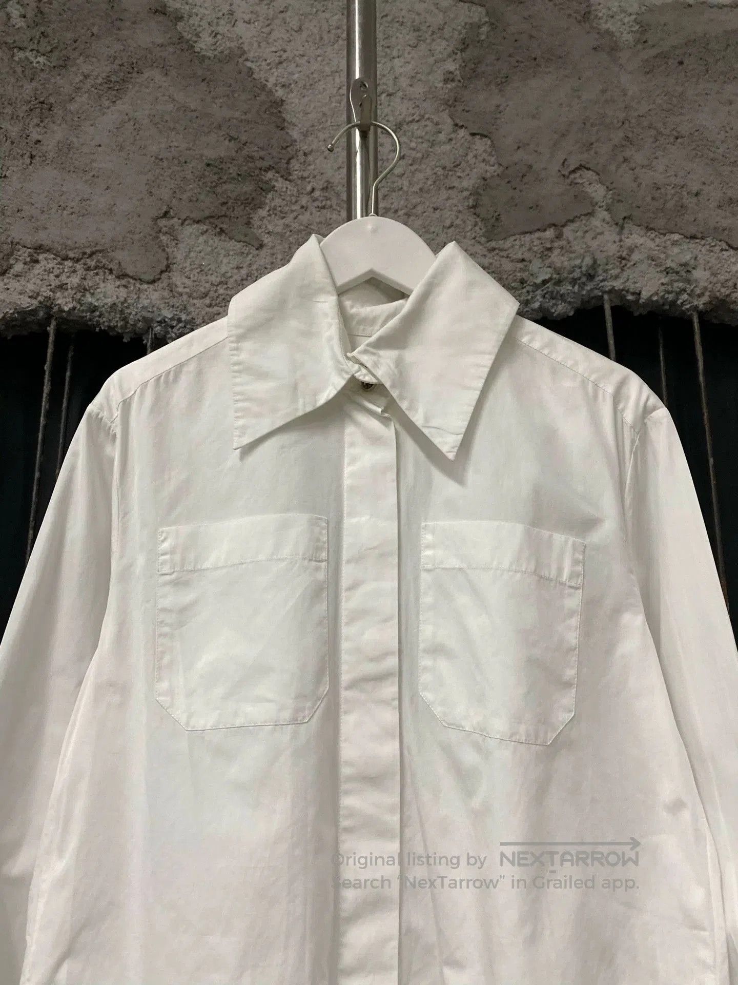 Chanel Chanel White Button-Up Shirt. Size XXS / US 00 / IT 34 - 3 Thumbnail