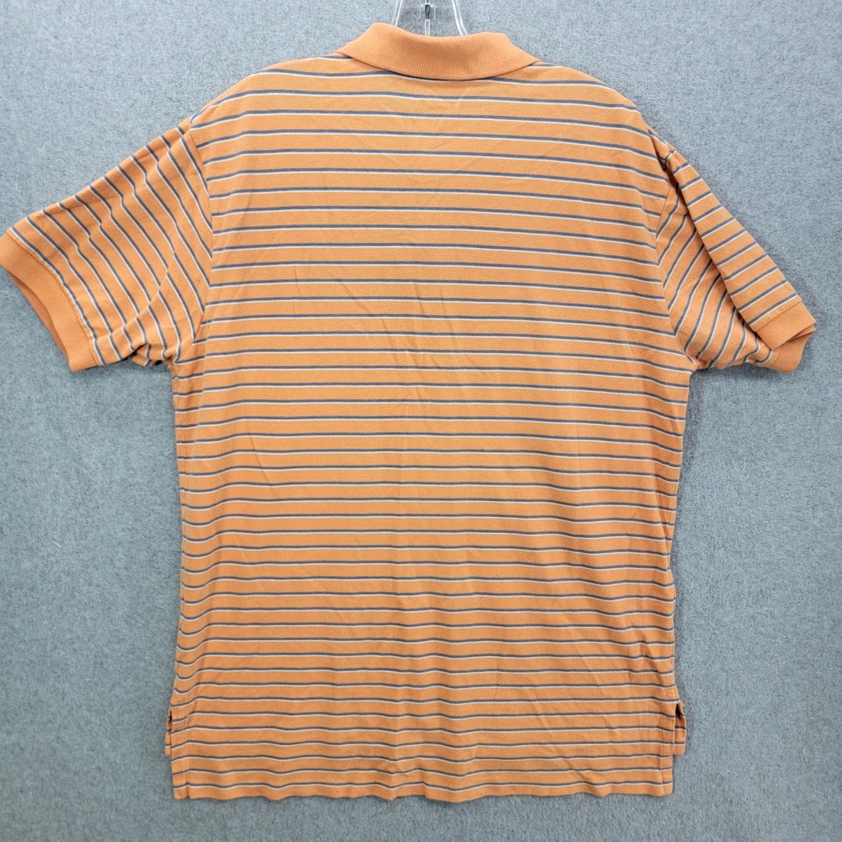 Ralph Lauren VINTAGE Ralph Lauren Polo Sport Shirt Large Short Sleeve Adult Green Striped Polo 90s Logo Embroidered Men's Polo Shirt Size US L / EU 52-54 / 3 - 4 Thumbnail