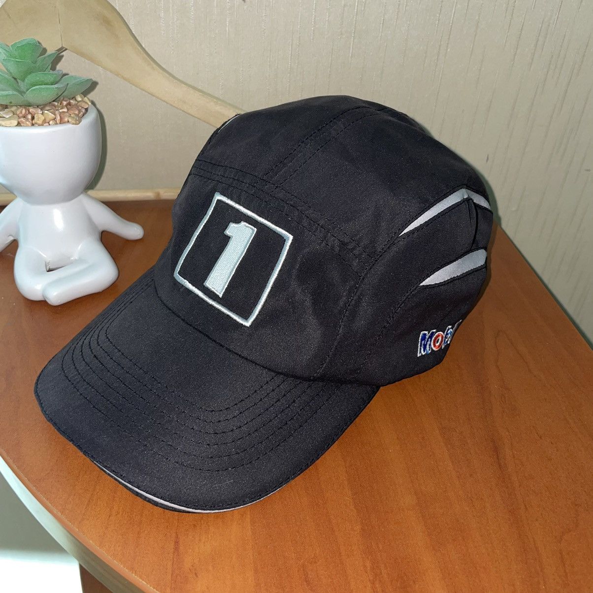 Vintage Racing Mobil 1 vintage 5 panel cap Size ONE SIZE - 1 Thumbnail