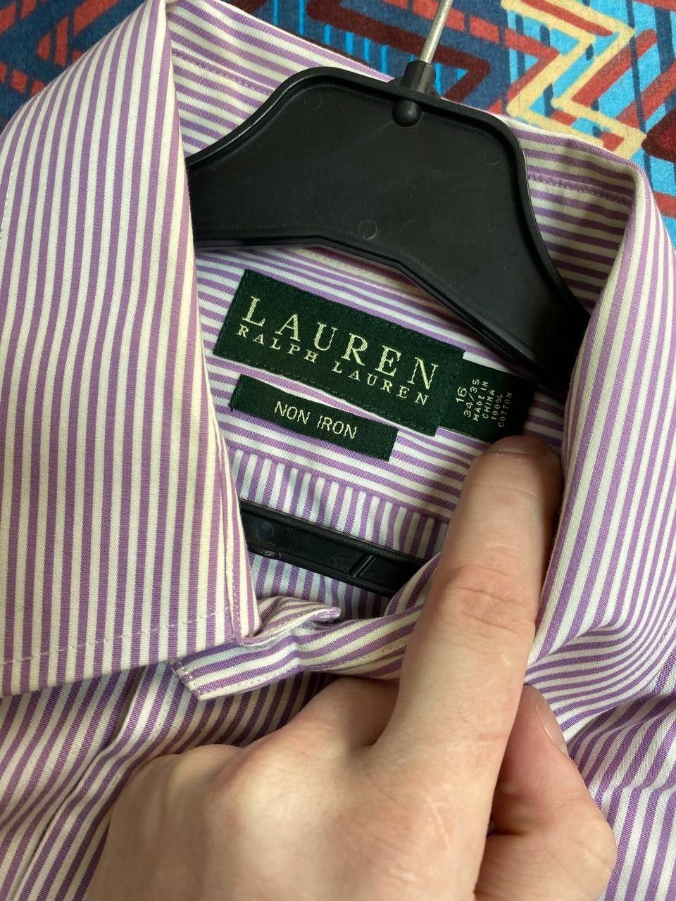 Lauren Ralph Lauren Vintage Y2K shirt Lauren Ralph Lauren striped streetwear Size L / US 10 / IT 46 - 2 Thumbnail