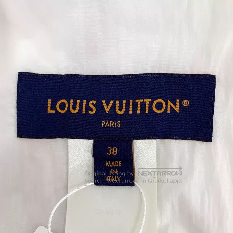 Louis Vuitton Louis Vuitton 25 White Hooded Drawstring Zipper Long Sleev Size XS / US 0-2 / IT 36-38 - 5 Thumbnail