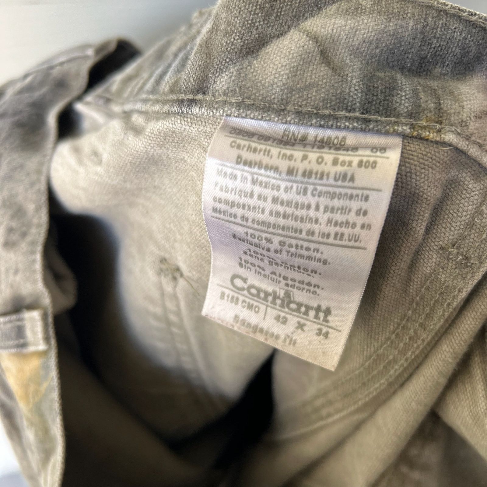 Carhartt × Vintage Carhartt realtree camo work wear carpenter pants Size US 40 / EU 56 - 4 Thumbnail